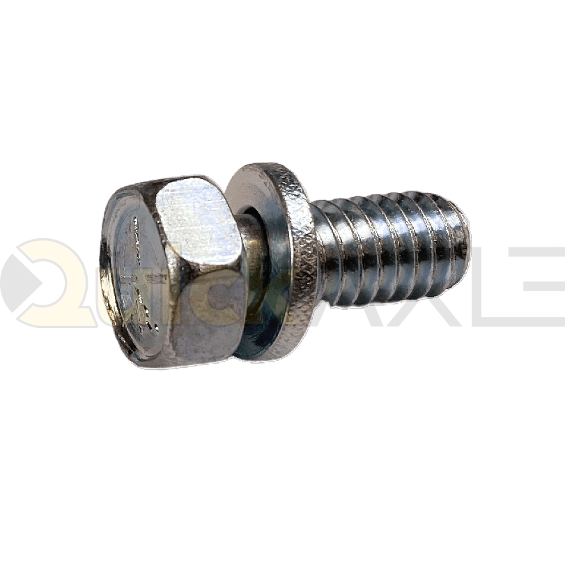 Hub Cap Hardware - 5/16-18 x 3/4" Hex Head SEMS Screw (Zinc), Tengco Brand ABB51634.2-C