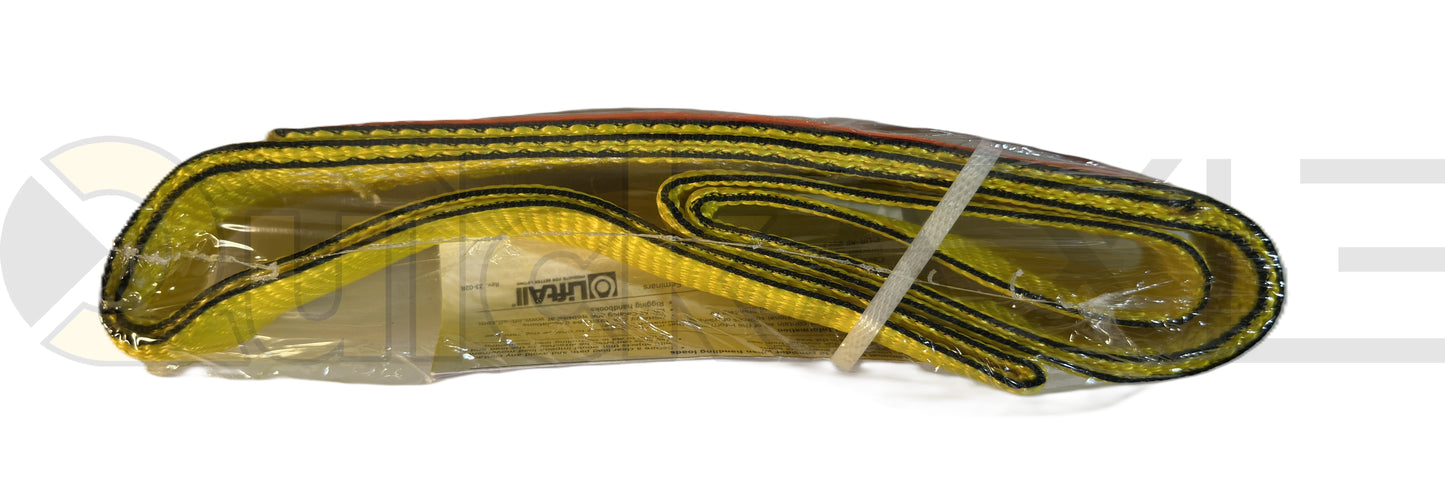 Axle Lift Strap, 2″ nylon web, 36″ length, Type 3 flat eyes, 4,800-lb vertical - 1297680B000