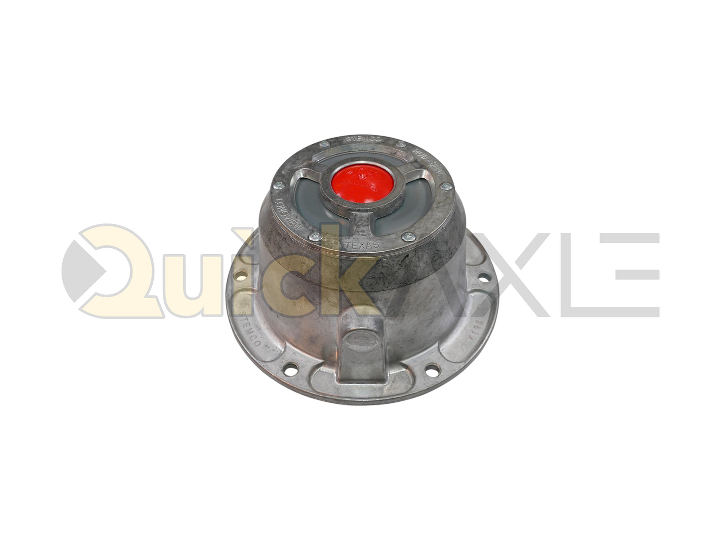 Hub Cap, STEMCO Brand, 349-4195 Brand Part Number, P, Spindle, for Hard Grease/S-F Grease lubricant, No Gasket Included