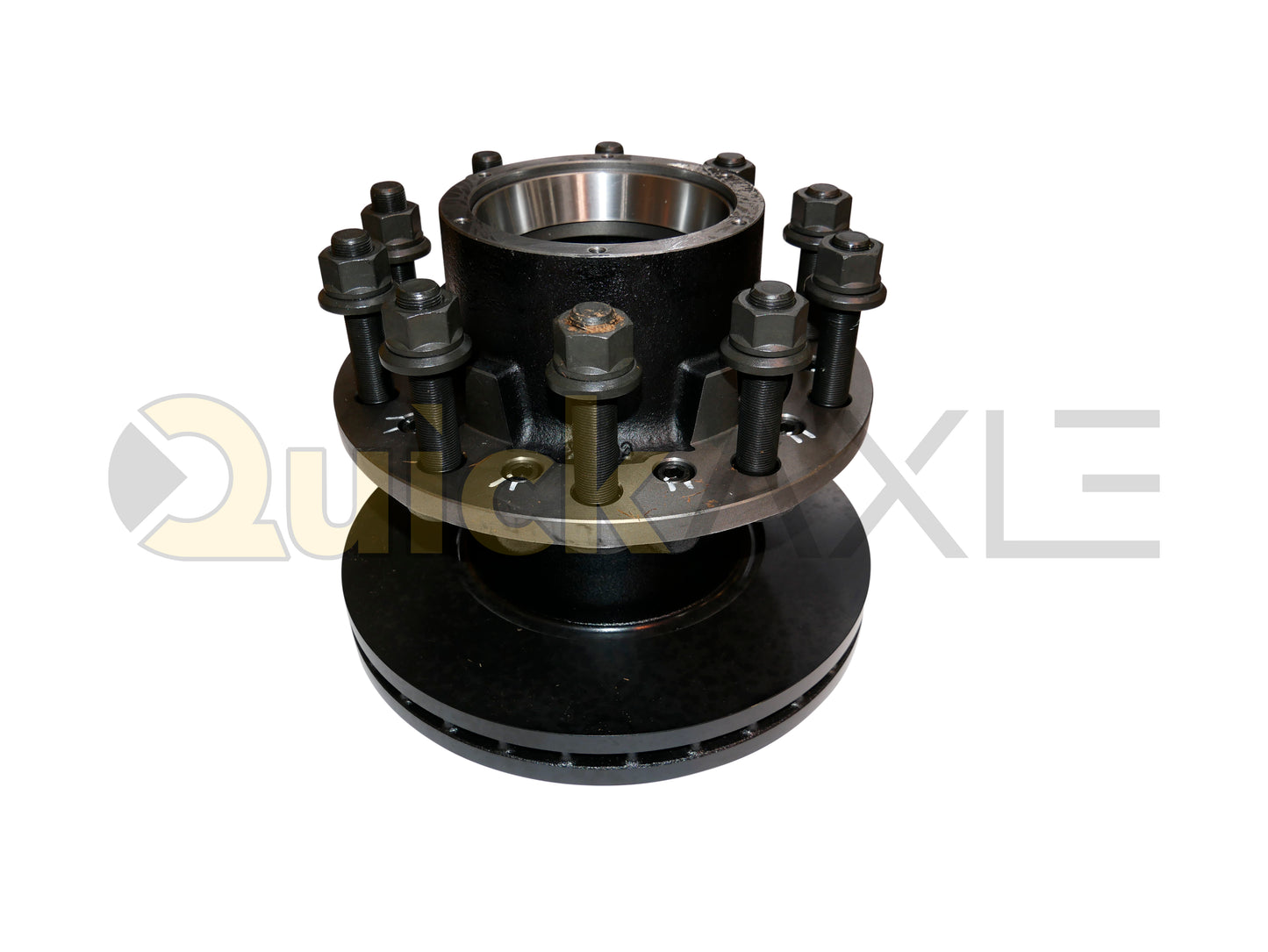 Hub and Rotor Assemblies, Fuwa, Hub Pilot, P Spindle, Cast Iron - Hub Material, 375 mm Brake Size