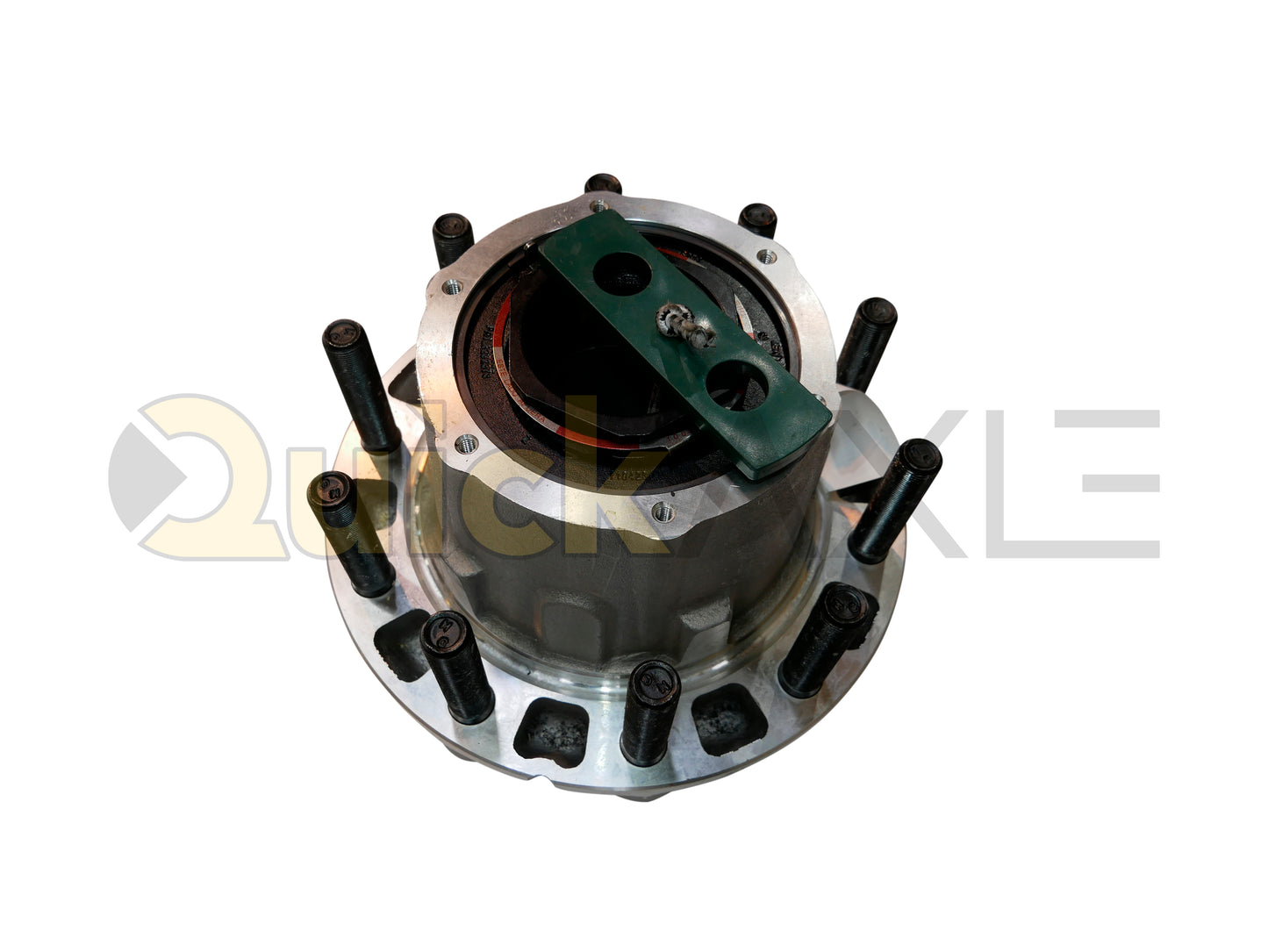 Hub, ConMet, Hub Pilot, P Spindle, Aluminum Hub Material, Includes Side Fill, Long Stud, M22 Stud Size