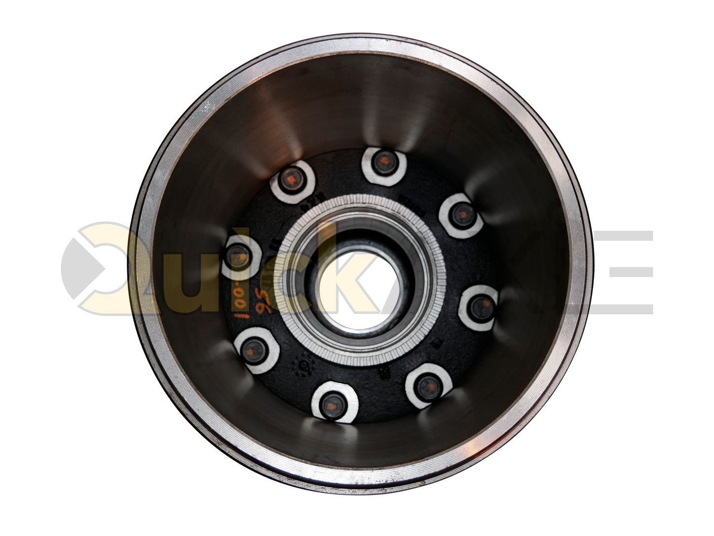 Hub and Drum Assemblies, KIC, Hub Pilot, N Spindle, Cast Iron, 12.25" x 7.5" Brake Size