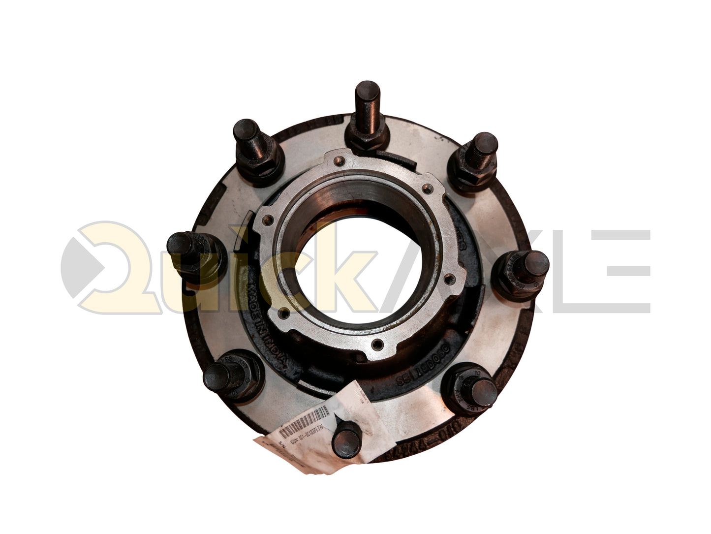 Hub and Drum Assemblies, KIC, Hub Pilot, N Spindle, Cast Iron, 12.25" x 7.5" Brake Size
