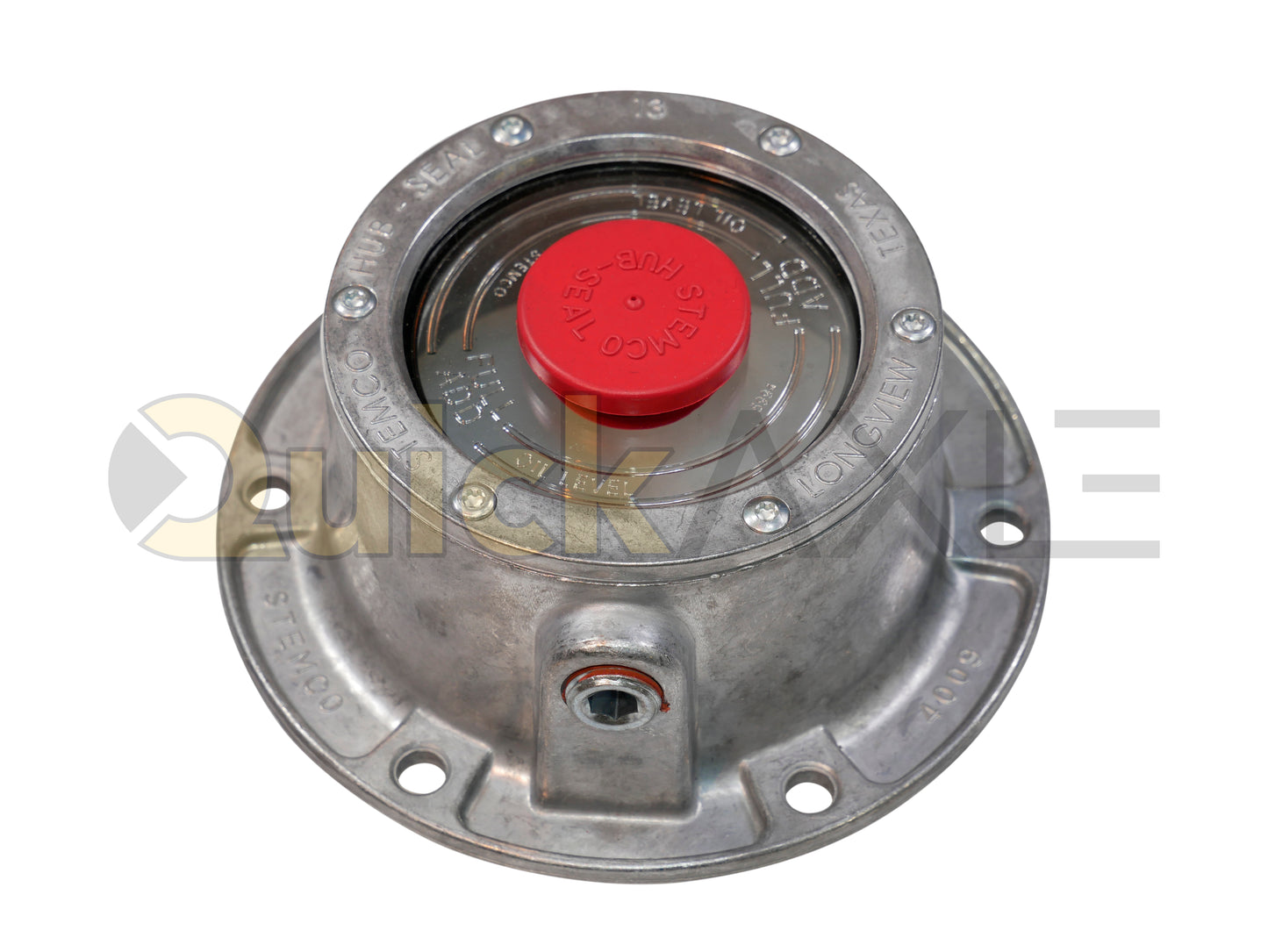 Hub Cap, STEMCO Brand, 343-4009 Brand Part Number, N, Spindle, for Oil lubricant, No Gasket Included