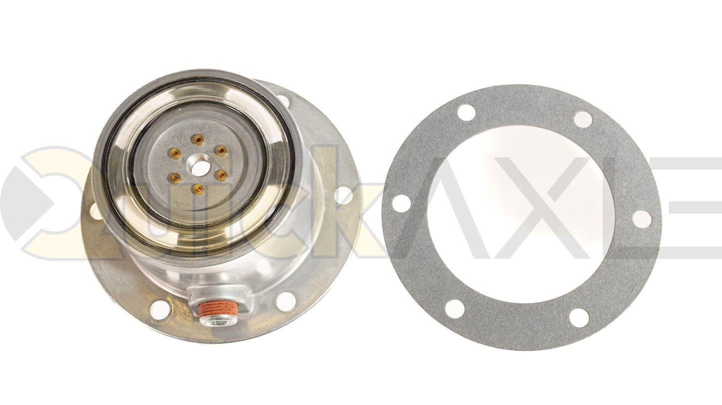 Meritor 4.5 in BC FF/FG Oil PSI Hub Cap with Gasket 32270-00