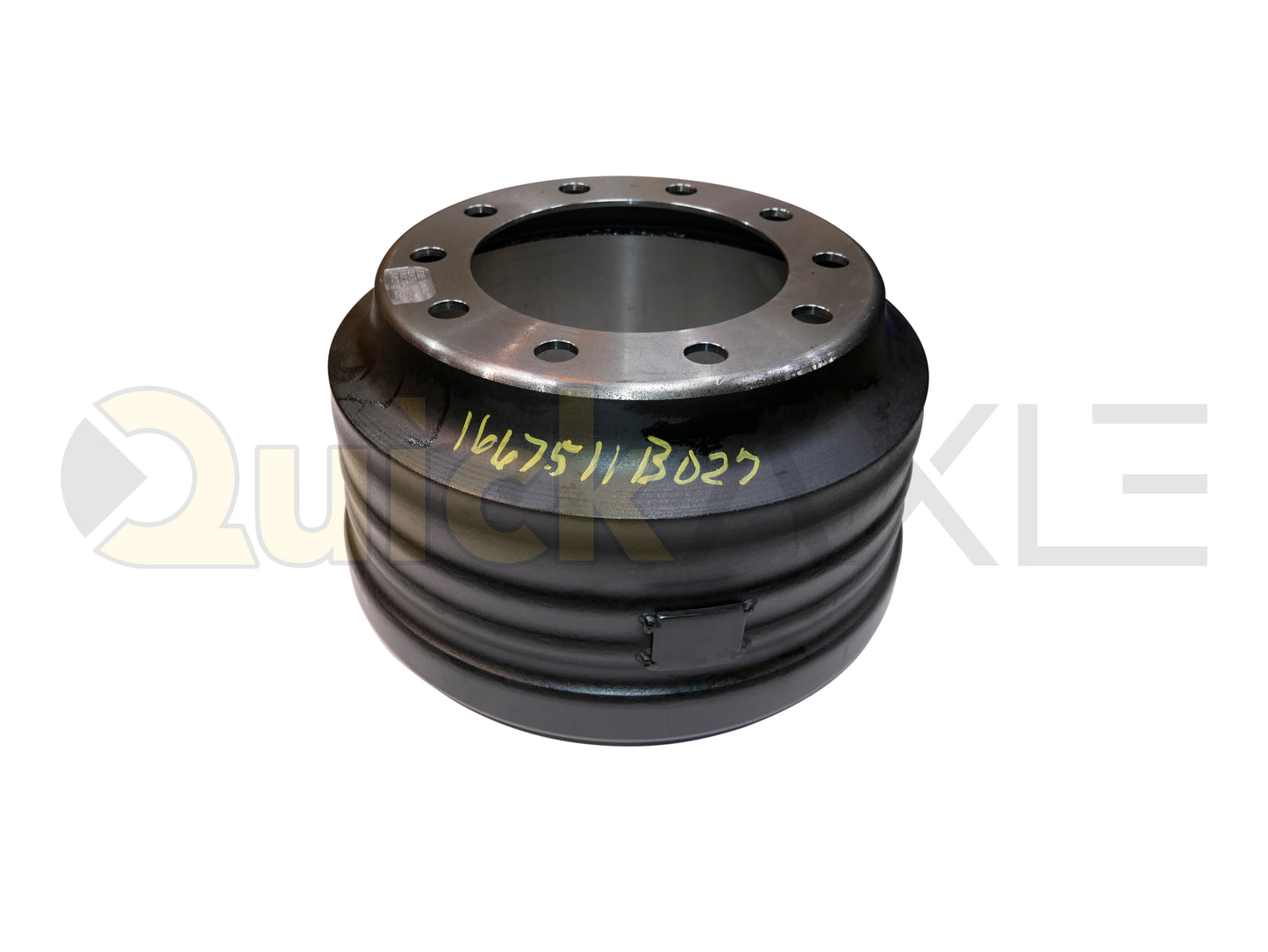 Drum, Webb, M22, 10 Stud Stud Quantity, 11.25 (285.75) Stud Base Circle, Composite, 16.5" x 7.0" Brake Size