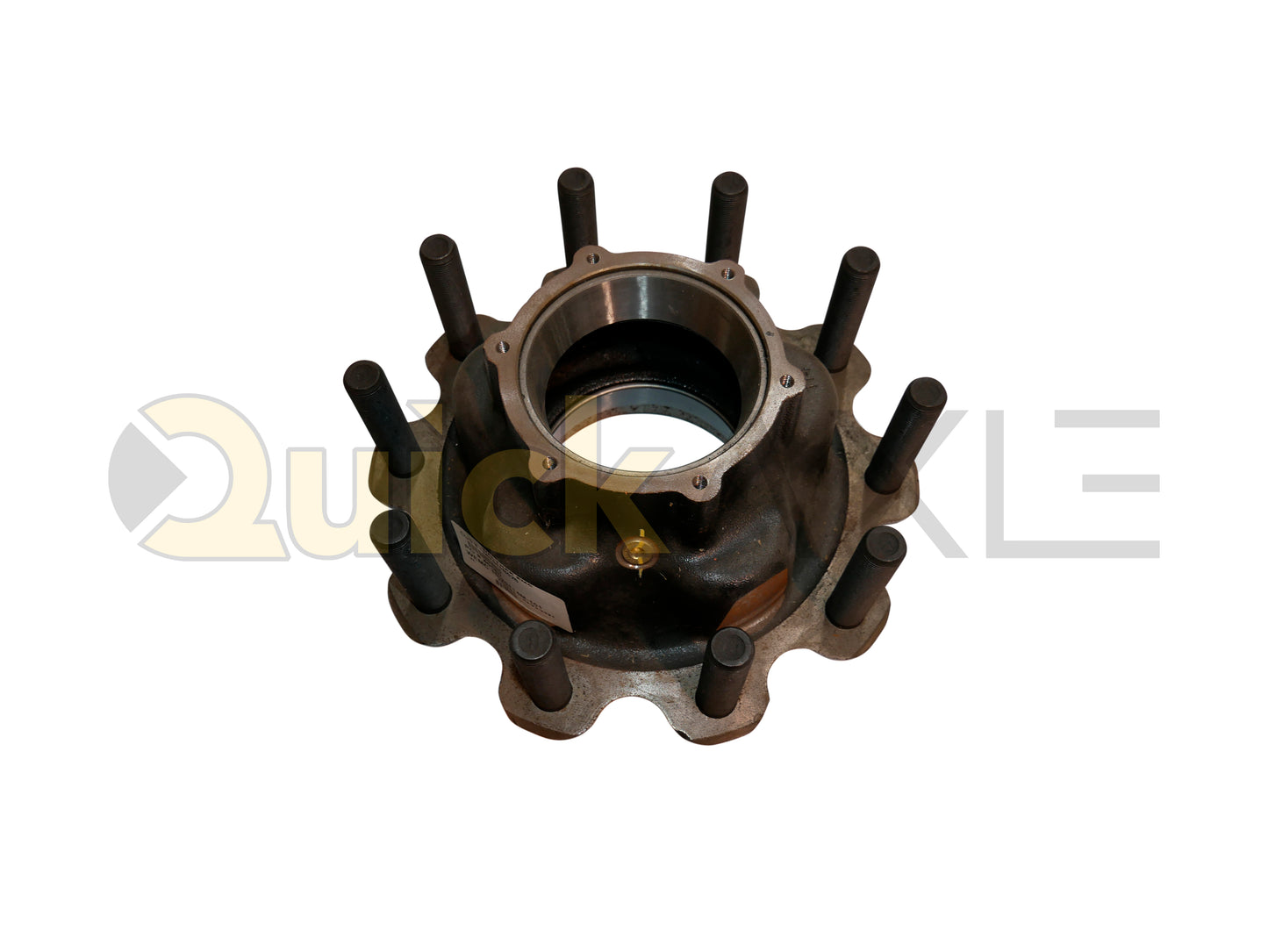 Hub, KIC, Hub Pilot, N Spindle, Cast Iron Hub Material, Includes Side Fill, Long Stud, M22 Stud Size