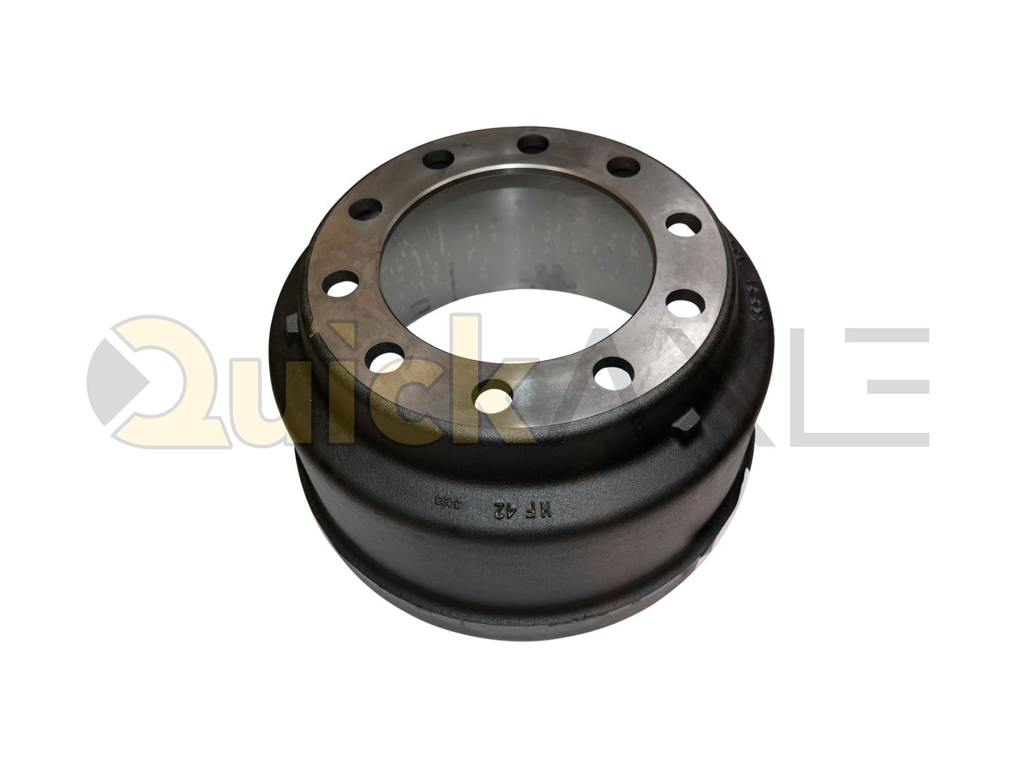 Drum, Webb, M22, 10 Stud Stud Quantity, 11.25 (285.75) Stud Base Circle, Cast Iron, 16.5" x 7.0" Brake Size
