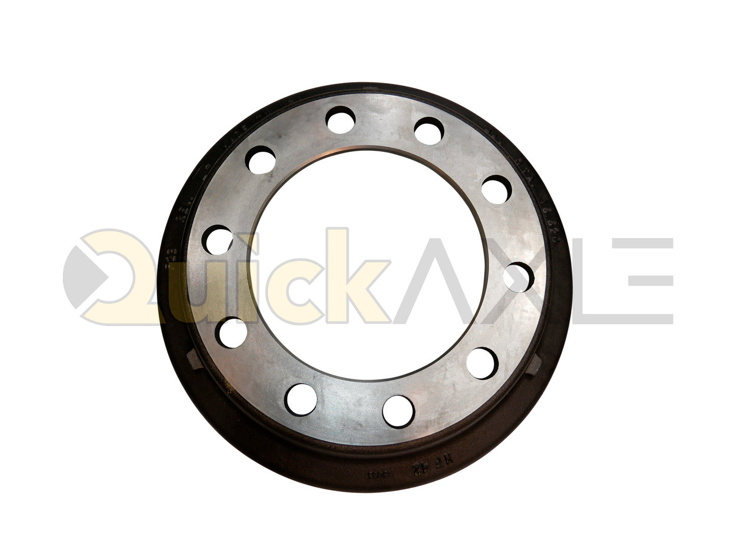 Drum, Webb, M22, 10 Stud Stud Quantity, 11.25 (285.75) Stud Base Circle, Cast Iron, 16.5" x 7.0" Brake Size