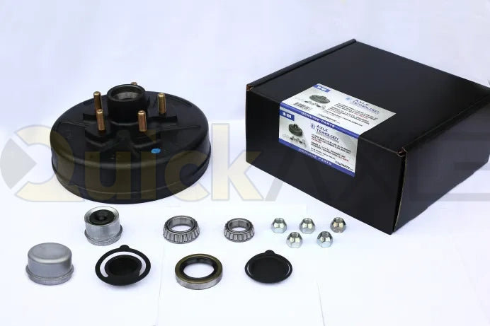 GENUINE AXLETEK 10IN BRAKE DRUM 54.50 BC 3.5K KIT PREGREASED BOXED - Axletek #19-100