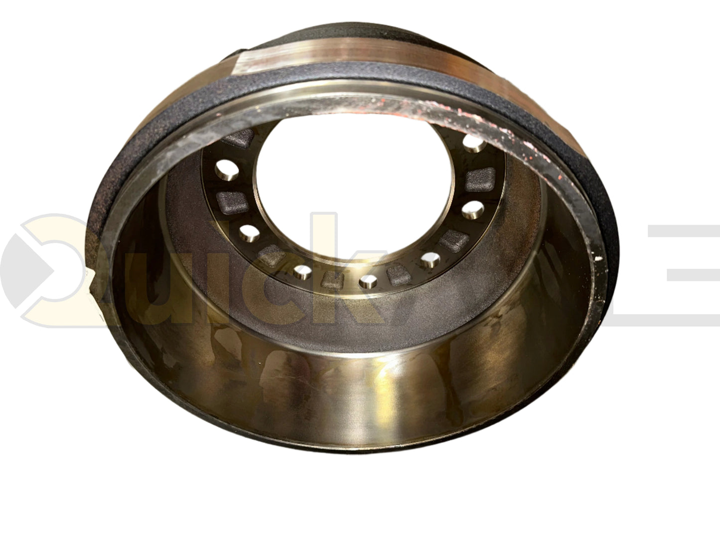 Drum, Webb, M22, 10 Stud Quantity, 11.25 (285.75) Stud Base Circle, Cast Iron, 15.0" x 4.0" Brake Size