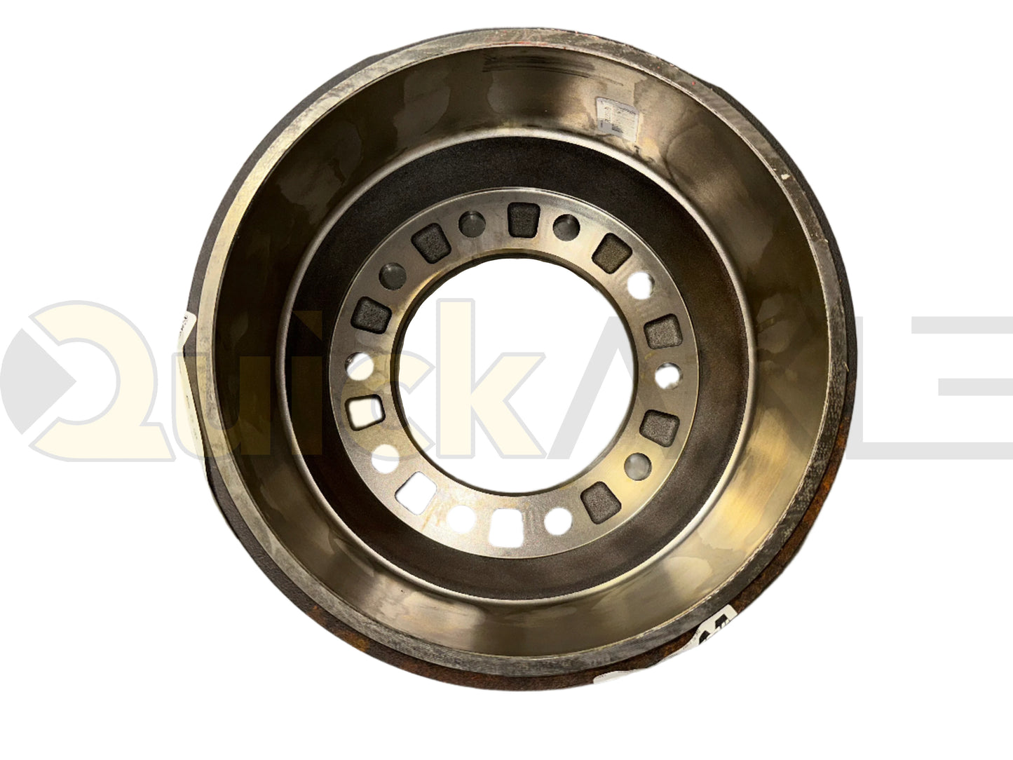 Drum, Webb, M22, 10 Stud Quantity, 11.25 (285.75) Stud Base Circle, Cast Iron, 15.0" x 4.0" Brake Size