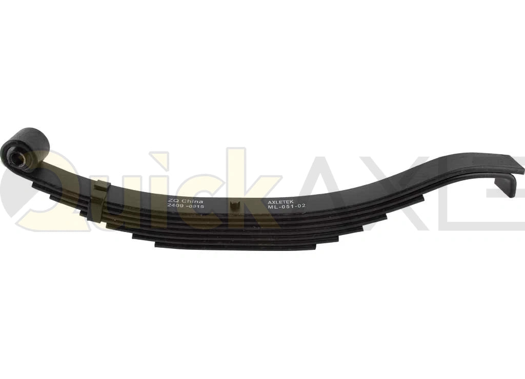 SLIPPER SPRING 7 LEAVES 4K 26 3/4IN X 2IN X 0.360IN - Axletek #ML-051-02