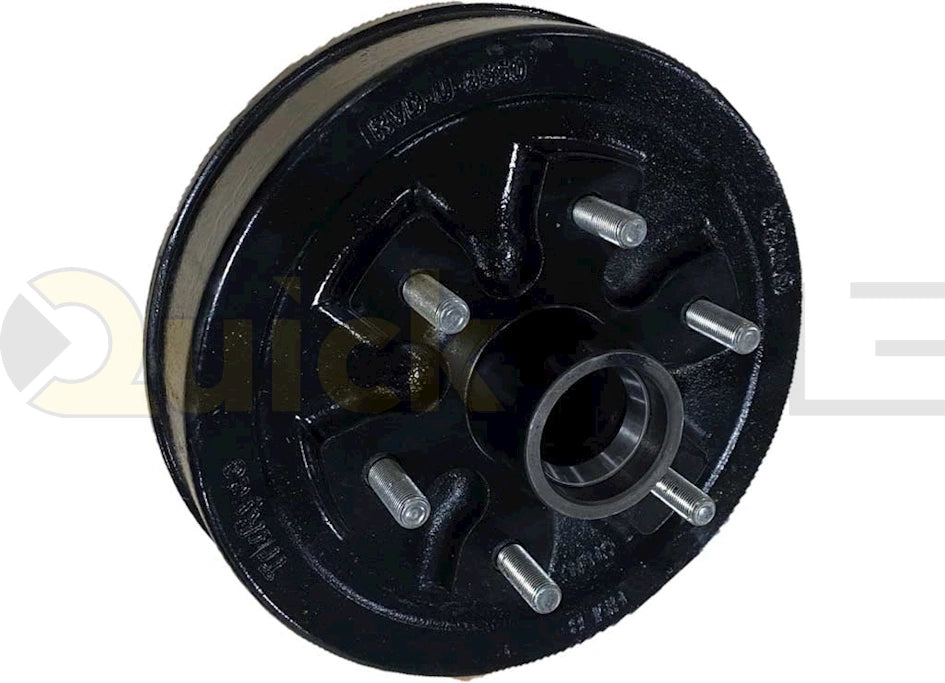 PREGREASED BRAKE DRUM KIT 6.0K 5.5IN CENTER W/ 6 LUGS - TRP #PP-RVDK-7PG