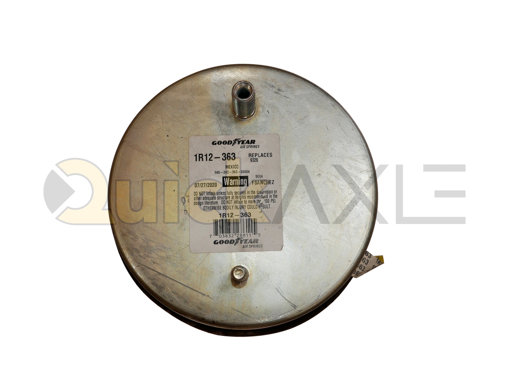 Air Springs, 1R12-363, W01-358-9320, 9 10-21 P 360