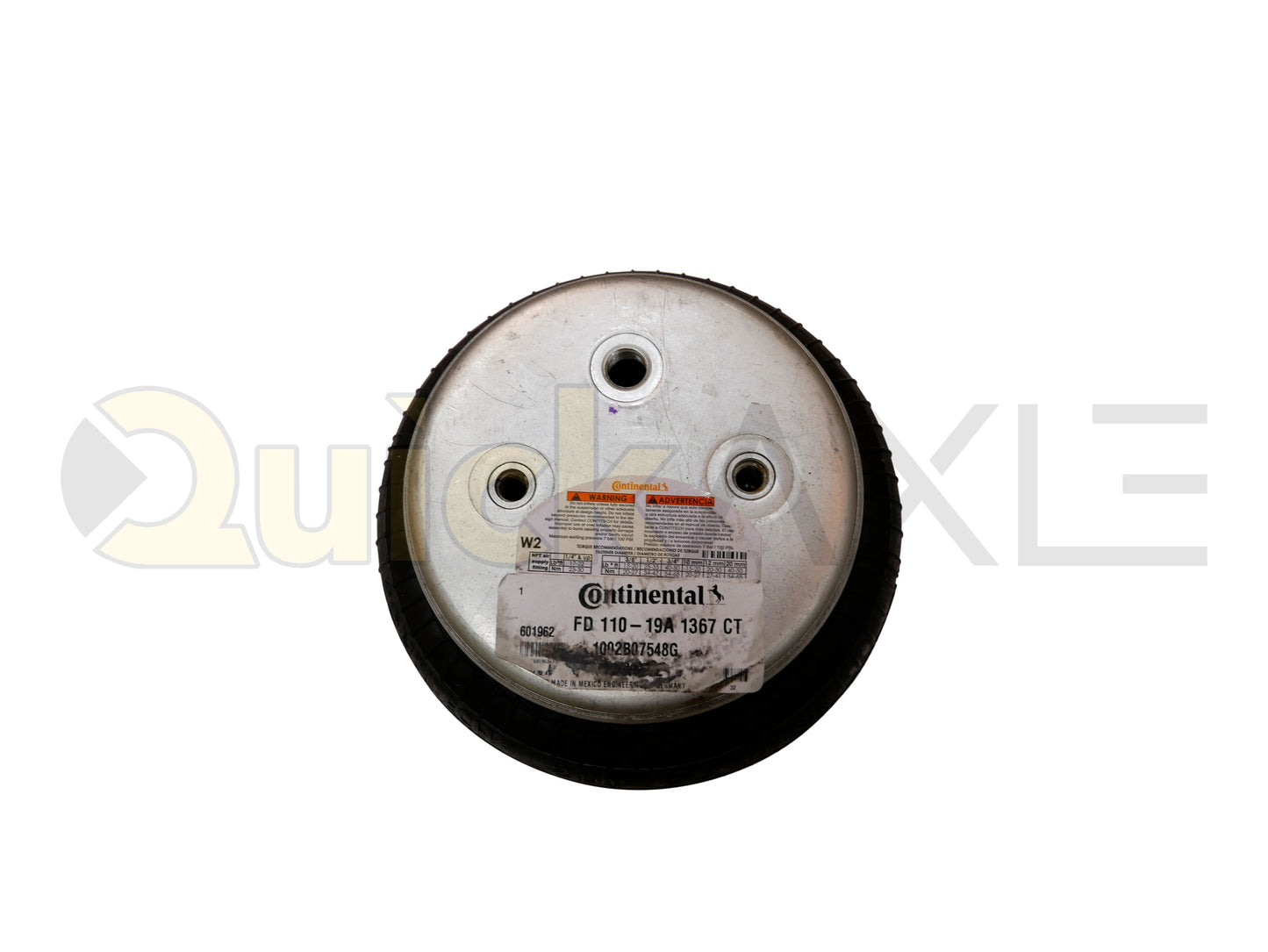 Air Springs, 2B7-548, 2B7-548, FD 110-19A 1367 CT