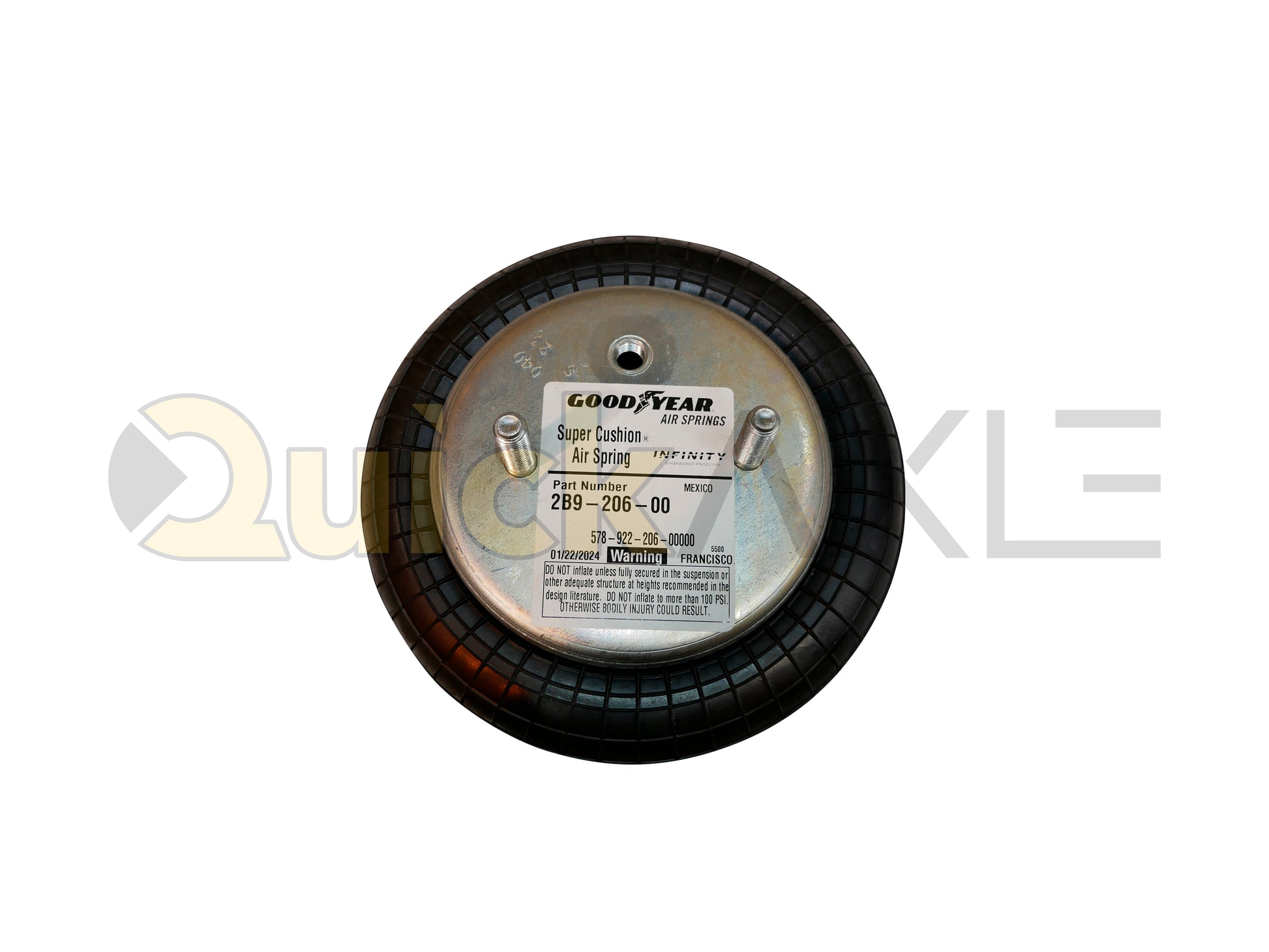 Air Springs, 2B9-206, W01-358-6905, FD 200-19 315