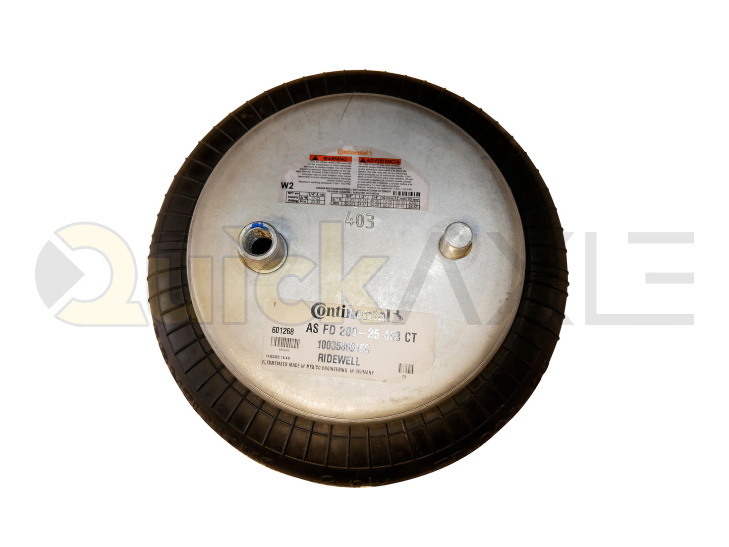 Air Springs, 2B9-254, W01-358-6946, FD 200-25 463 CT