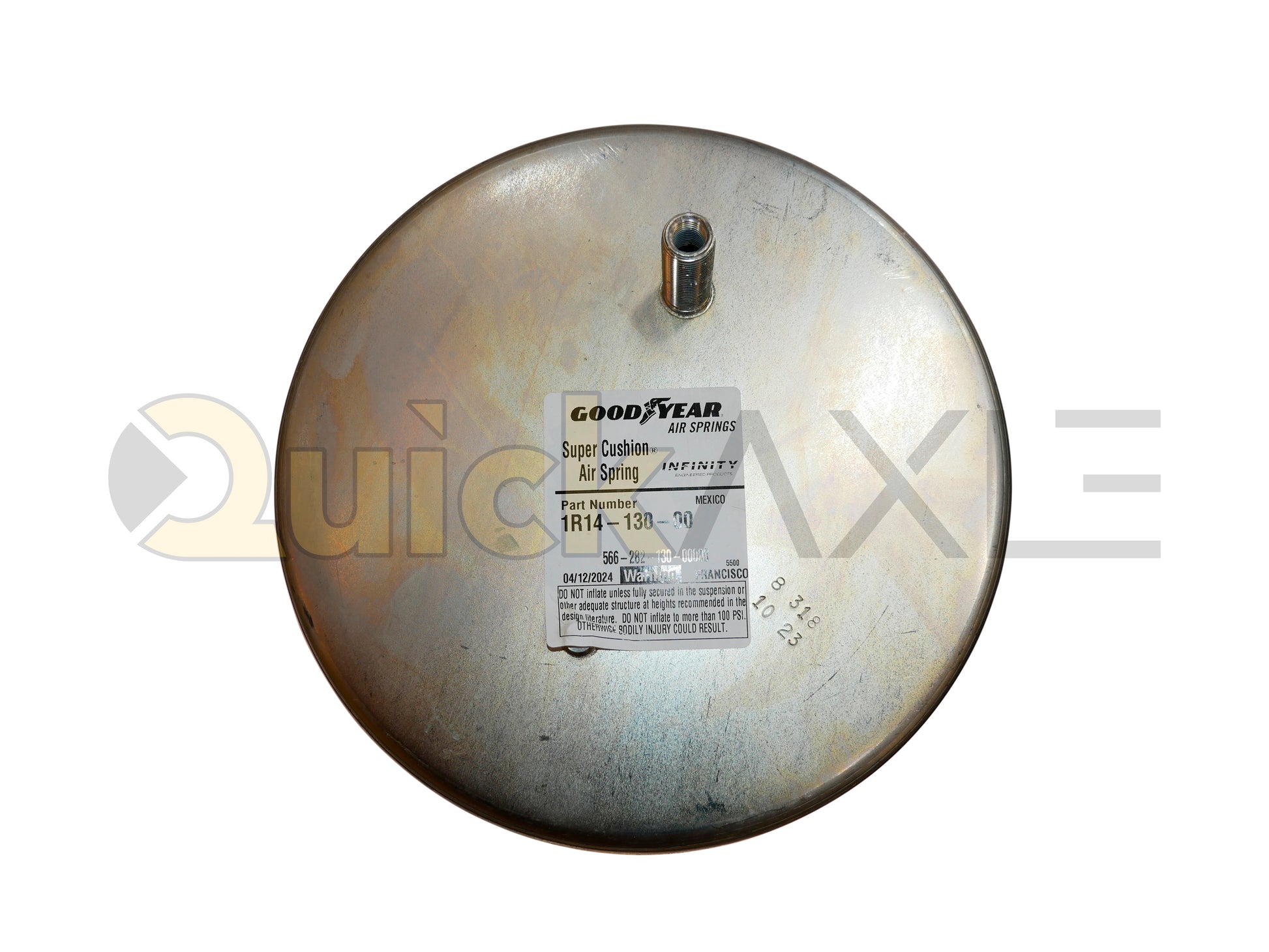 Air Springs, 1R14-130, W01-358-8778, SP 558778-KA10-118, 11 10.5-17 A 507