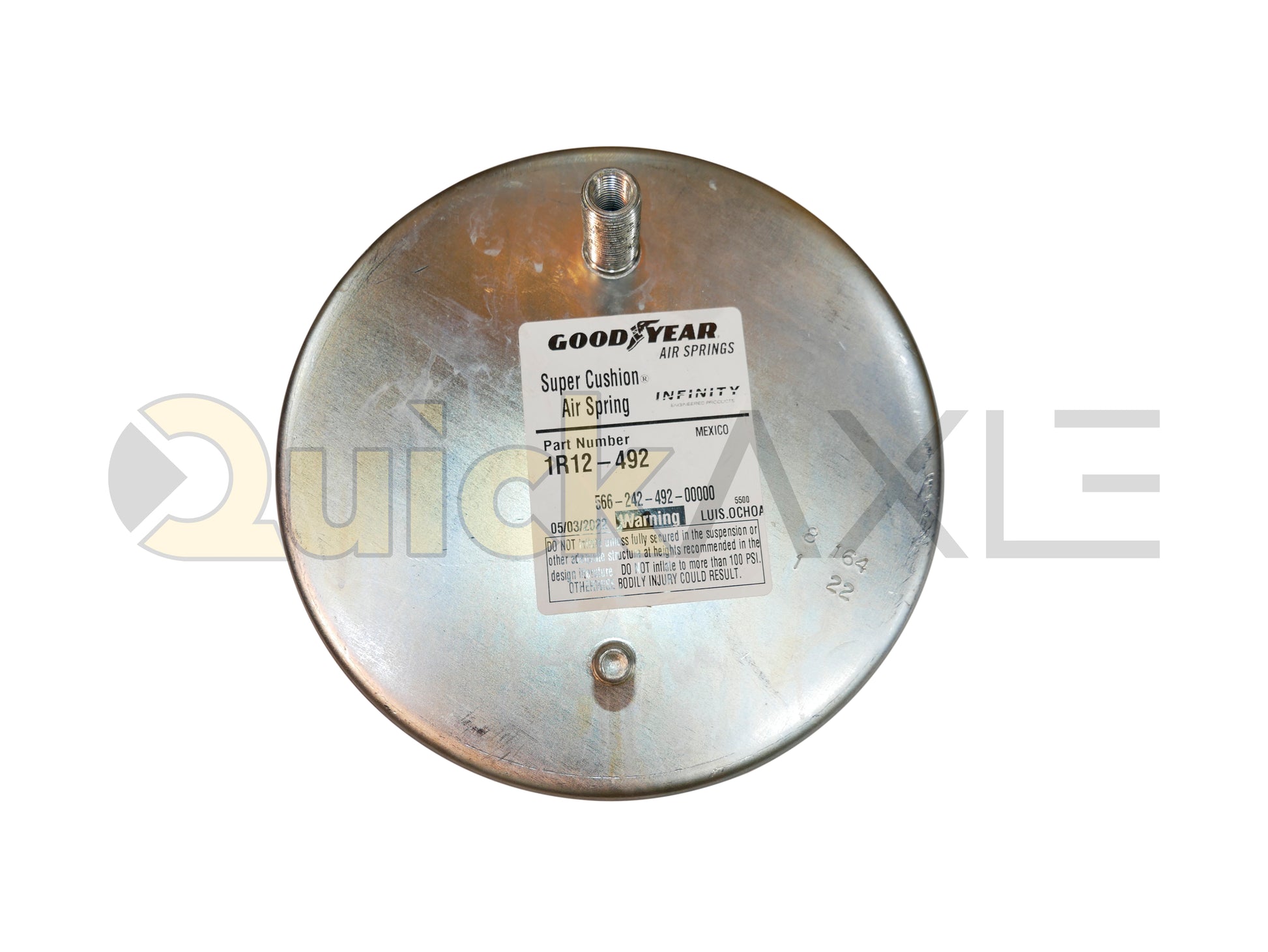 Air Springs, 1R12-492, W01-358-8806, 9 10-14 A 545