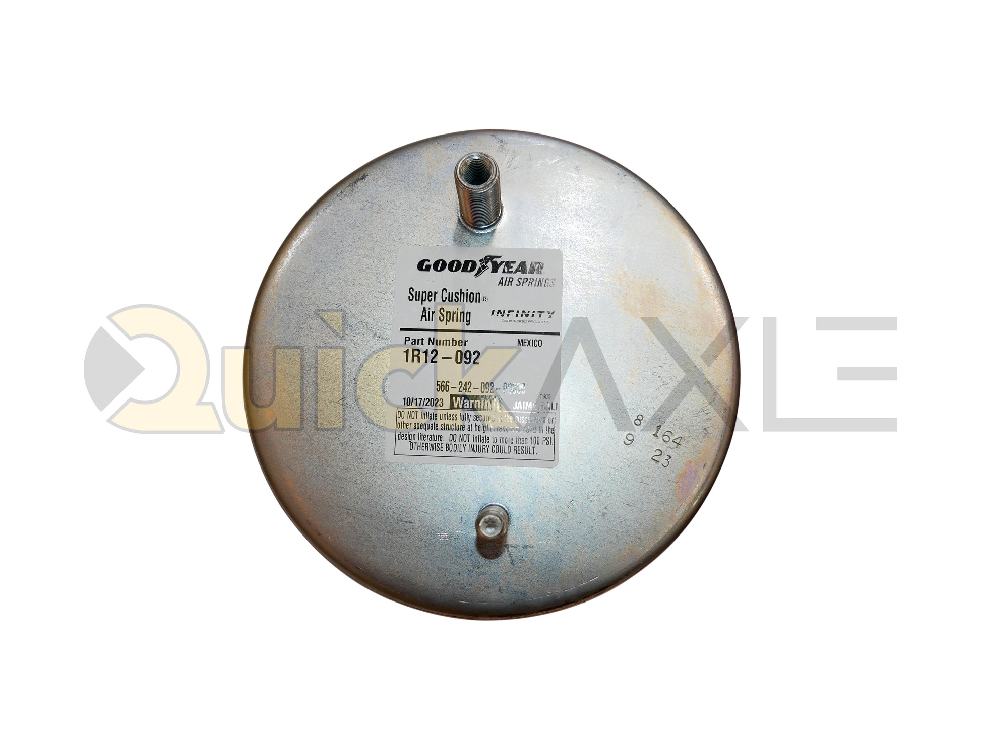Air Springs, 1R12-092, W01-358-9082, 9 10-16 P 310