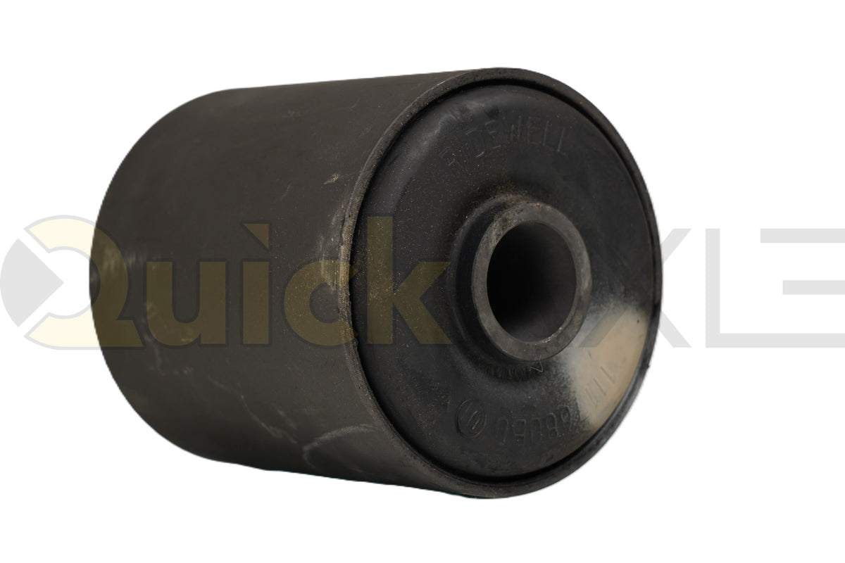 Ridewell mono-pivot bushing showing its outer shell and central sleeve.