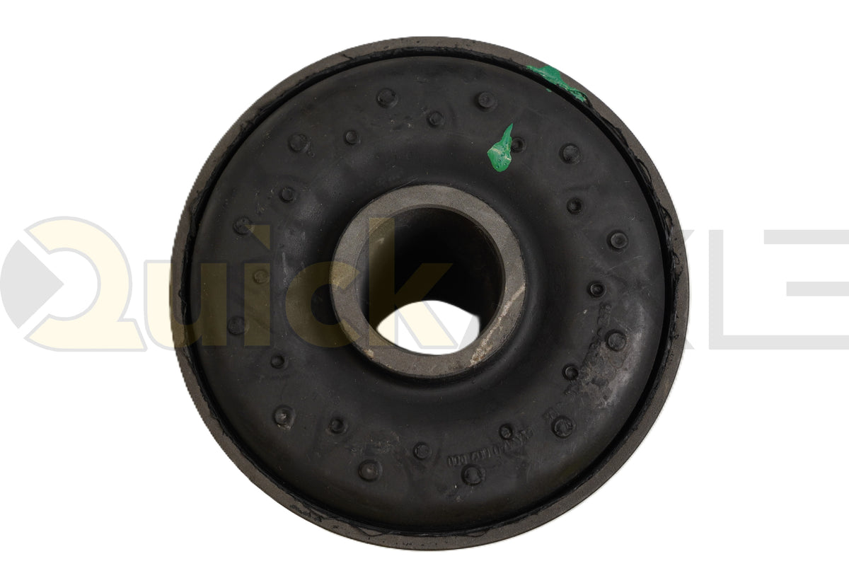 Ridewell mono-pivot bushing showing its outer shell and central sleeve.