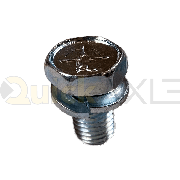 Hub Cap Hardware - 5/16-18 x 3/4" Hex Head SEMS Screw (Zinc), Tengco Brand ABB51634.2-C