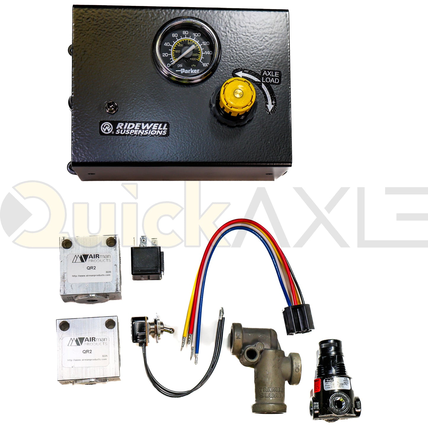Ridewell Electric Lift-In-Reverse Air Control Kit 1200039
