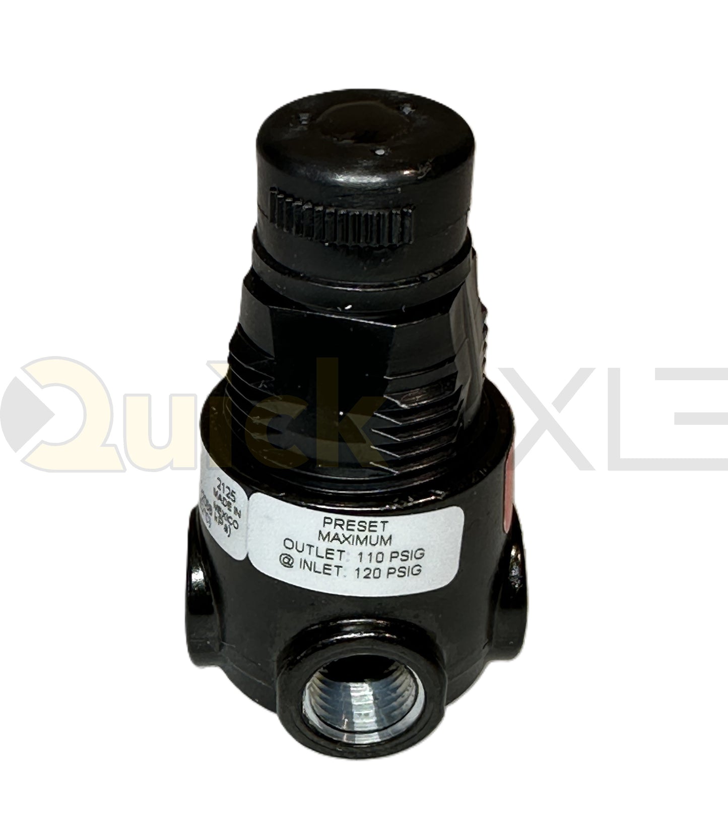 Preset Pressure Regulator, 110 psi (non-adjustable), 1/4" NPT, relieving - 1230047