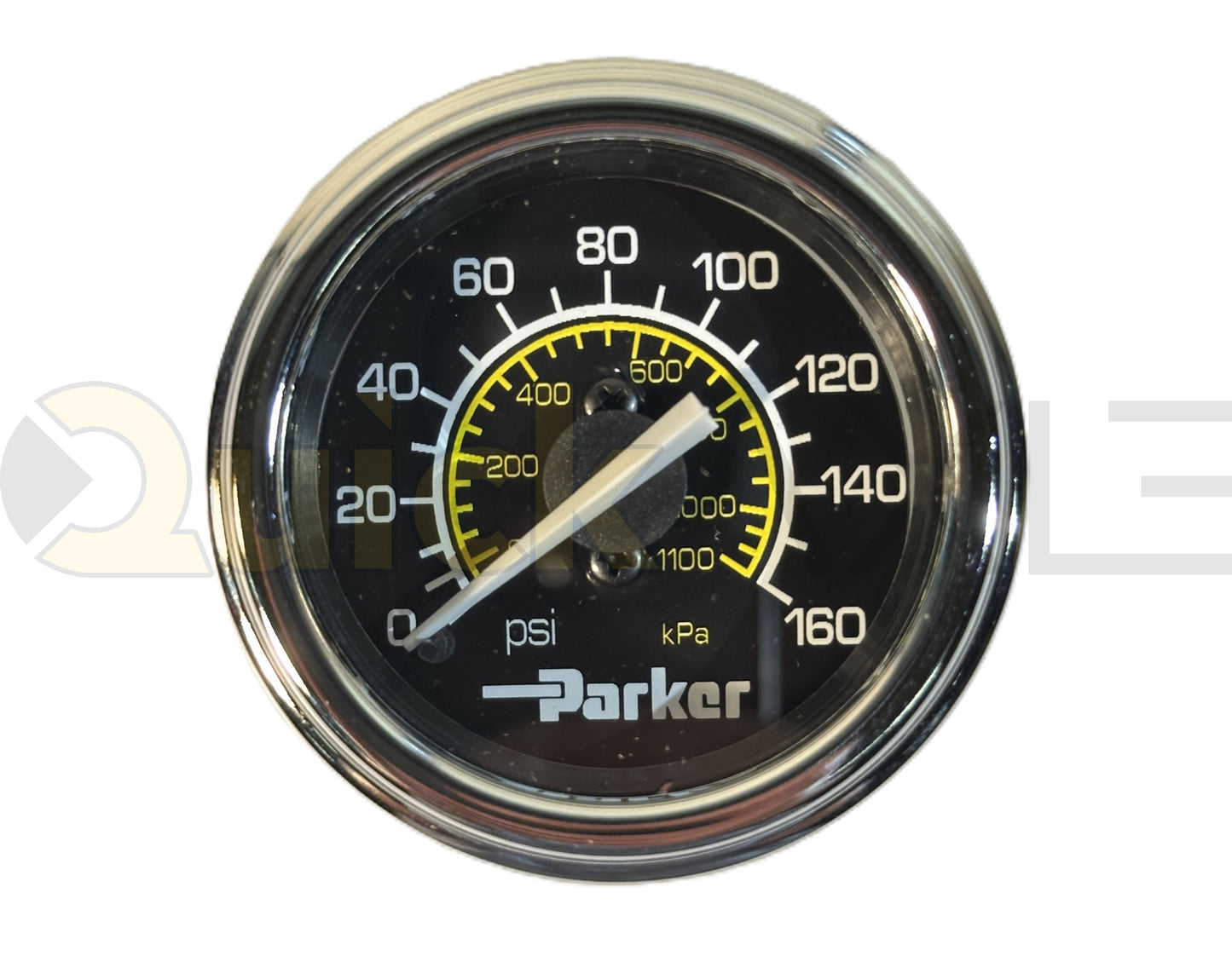 Panel Gauge, 2″ (lighted), 0–160 psi / 0–1100 kPa, 1/8-27 NPT rear - 1230080