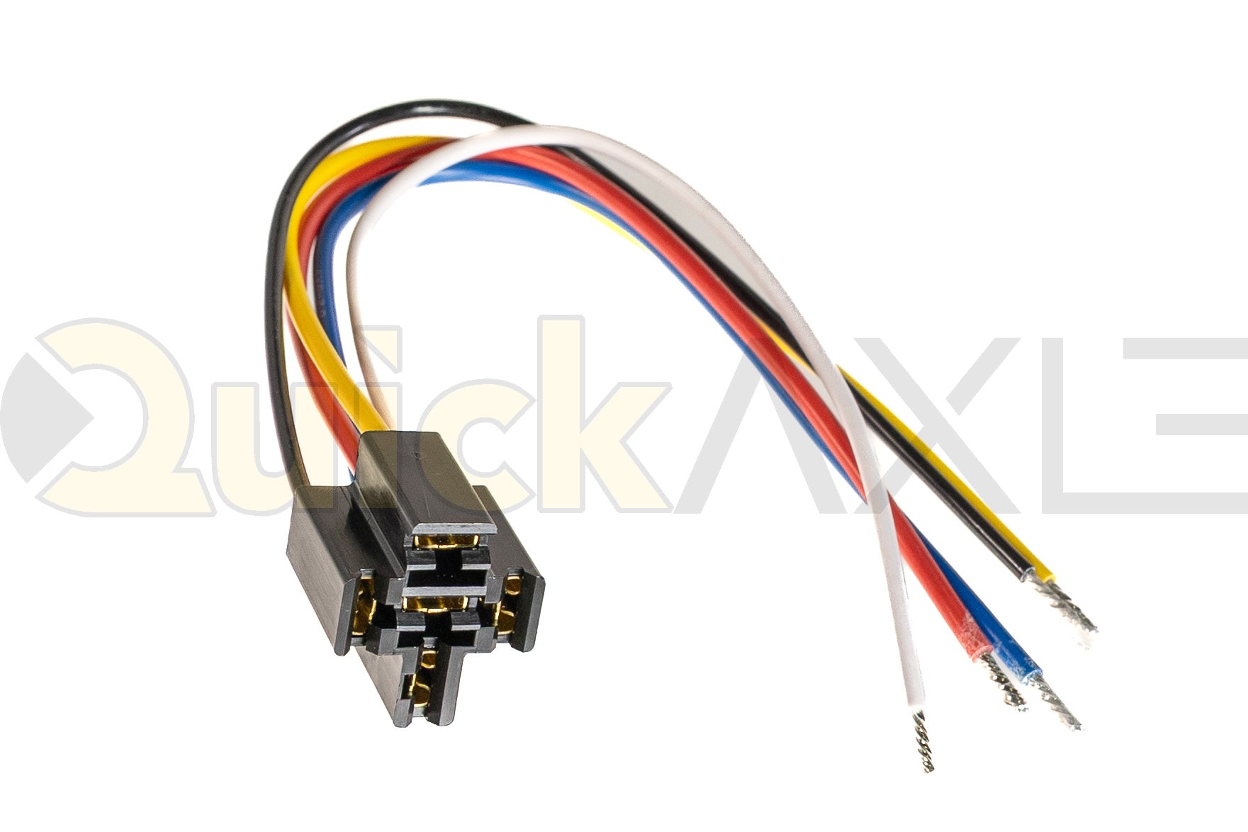 Newark 5-Pin Relay Socket with 14/16 Gauge Wire 26-1942