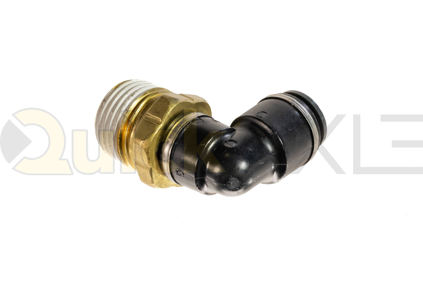 SMC 90-Degree Elbow, 1/2 NPT x 3/8 PTC KV2L11-37S