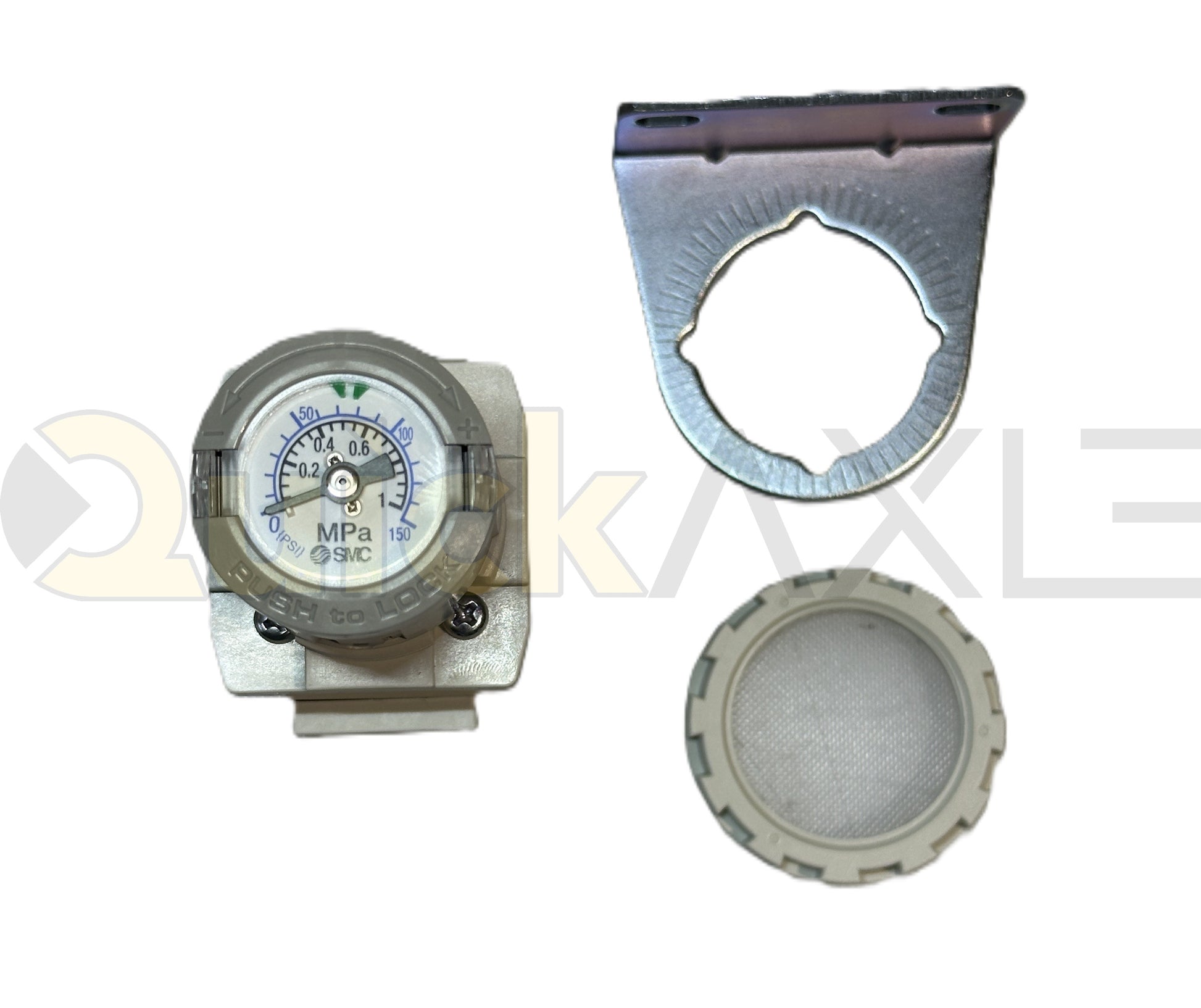Pressure Regulator w/ Gauge & Bracket, 1/4" NPT - 1230200