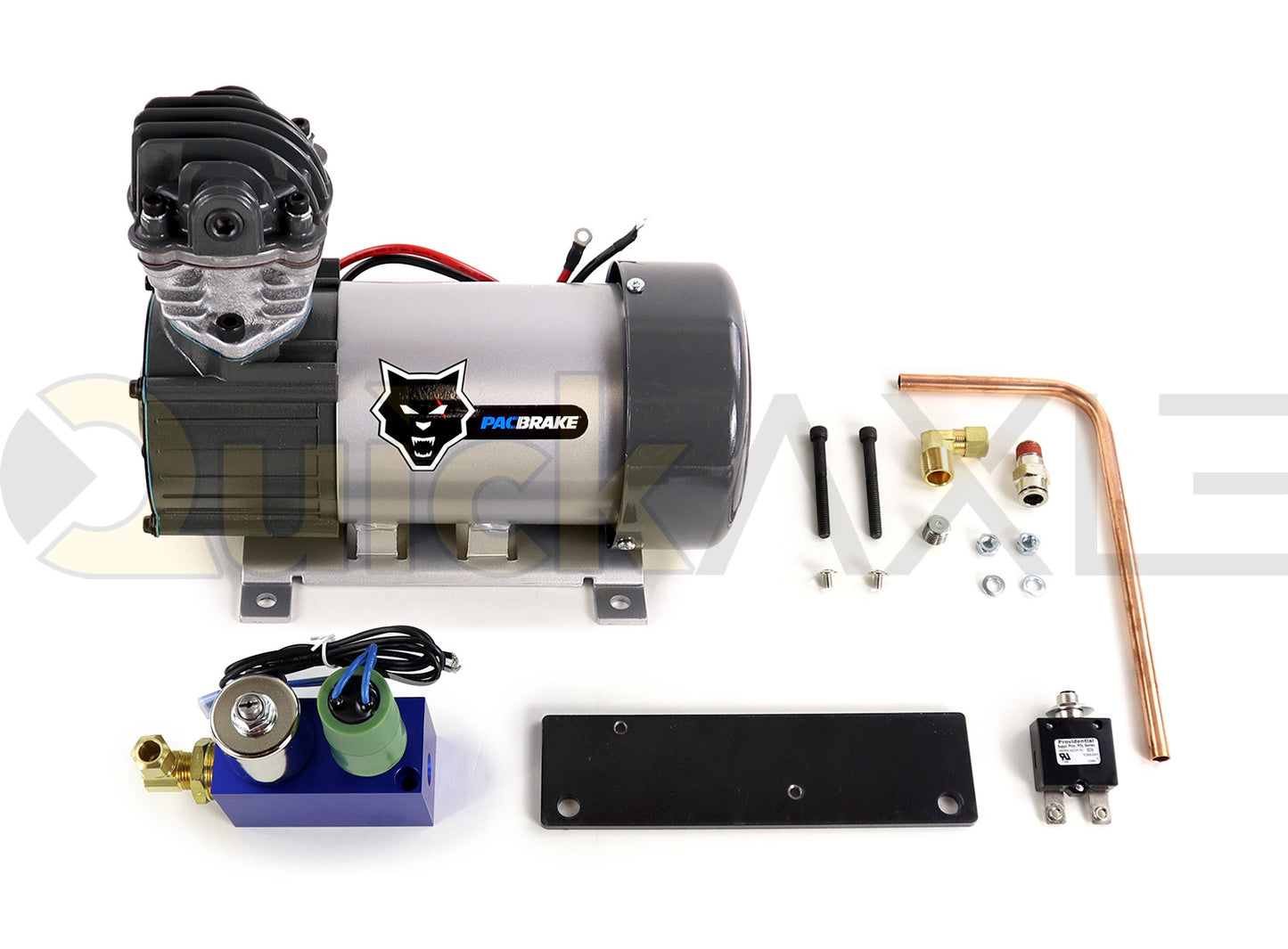 Ridewell Pacbrake HP625 12V Air Compressor Kit -- Vertical Head, 3/4 HP, 150 PSI -- 1230236 / HP10632