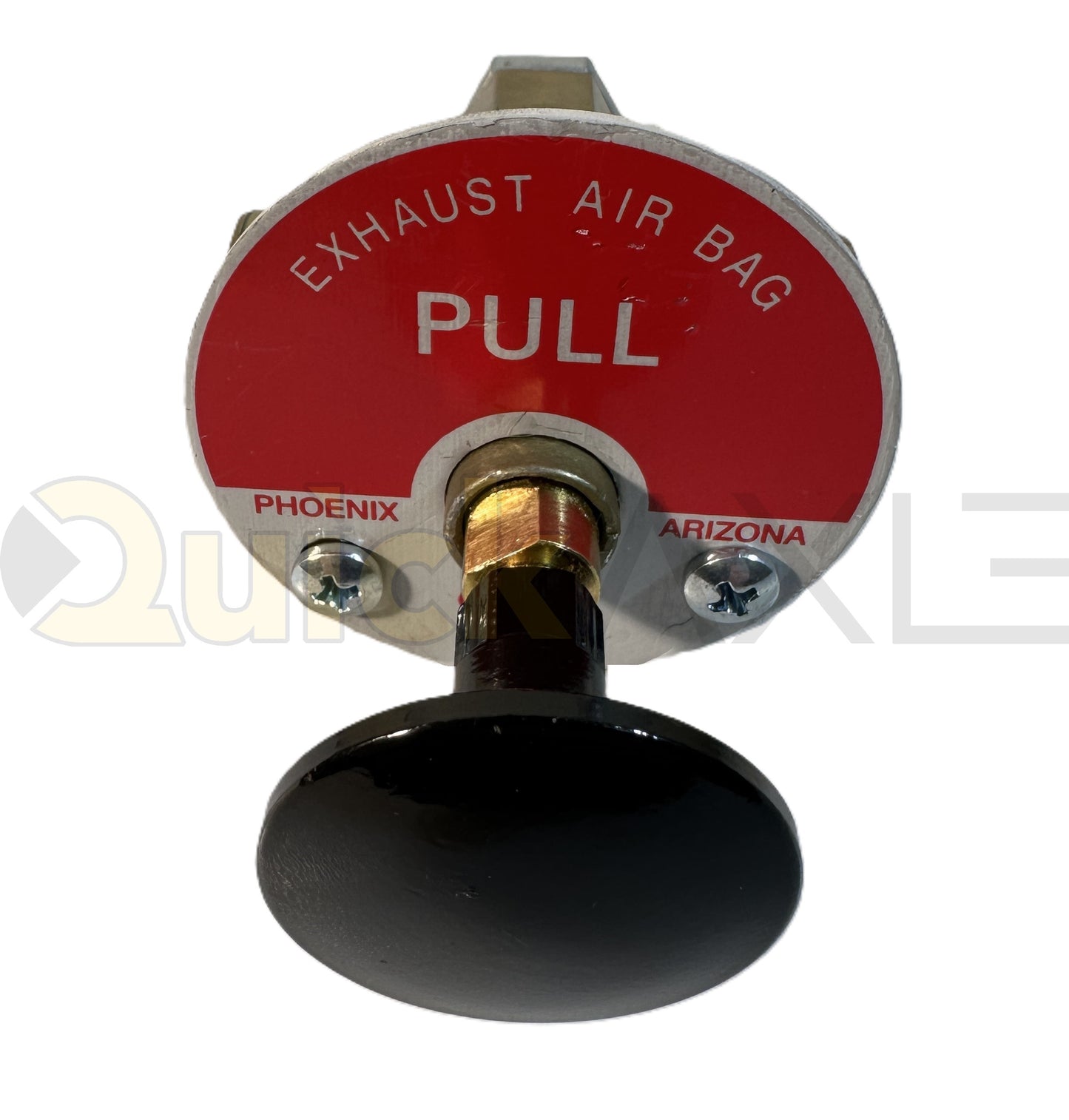 Manual Suspension Control Valve, Sealco 17610, Pull to Exhaust / Push to Fill, 3/8" NPT inlet & outlet, panel-mount knob  -1230243