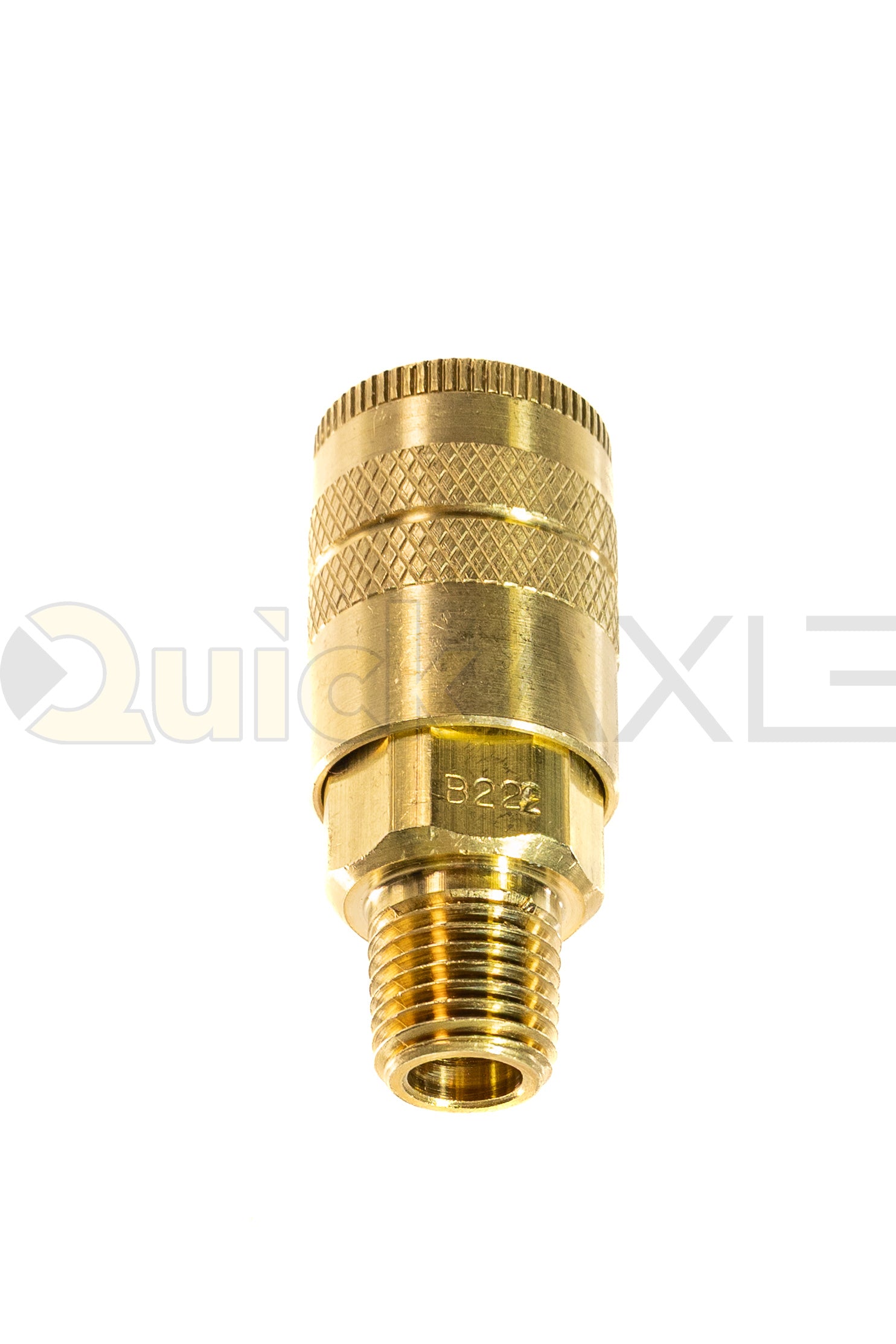 Hyspeco 1/4 NPTF Brass Quick-Connect Air Hose Coupler B22