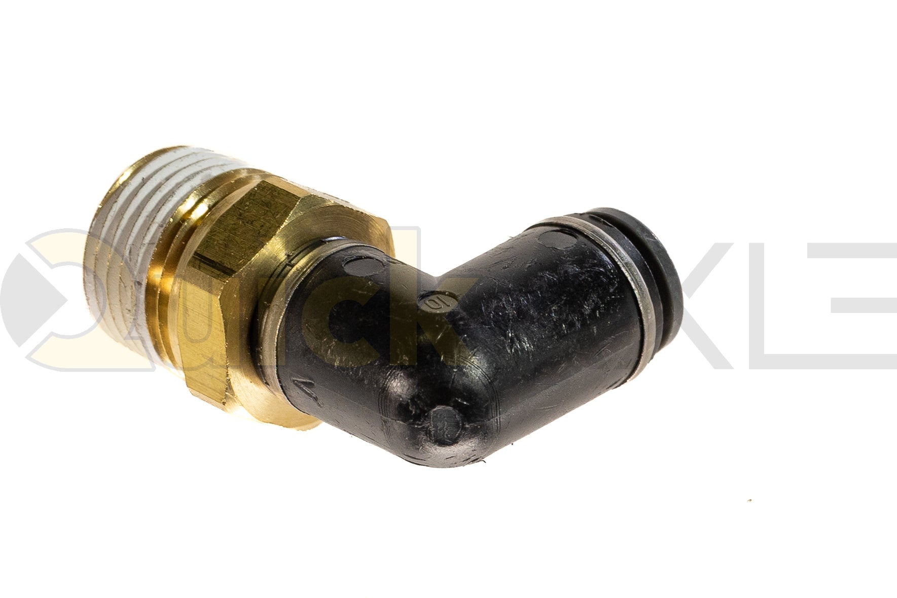 SMC 90-Degree Elbow, 3/8 MNPT x 1/4 PTC KV2L07-36S
