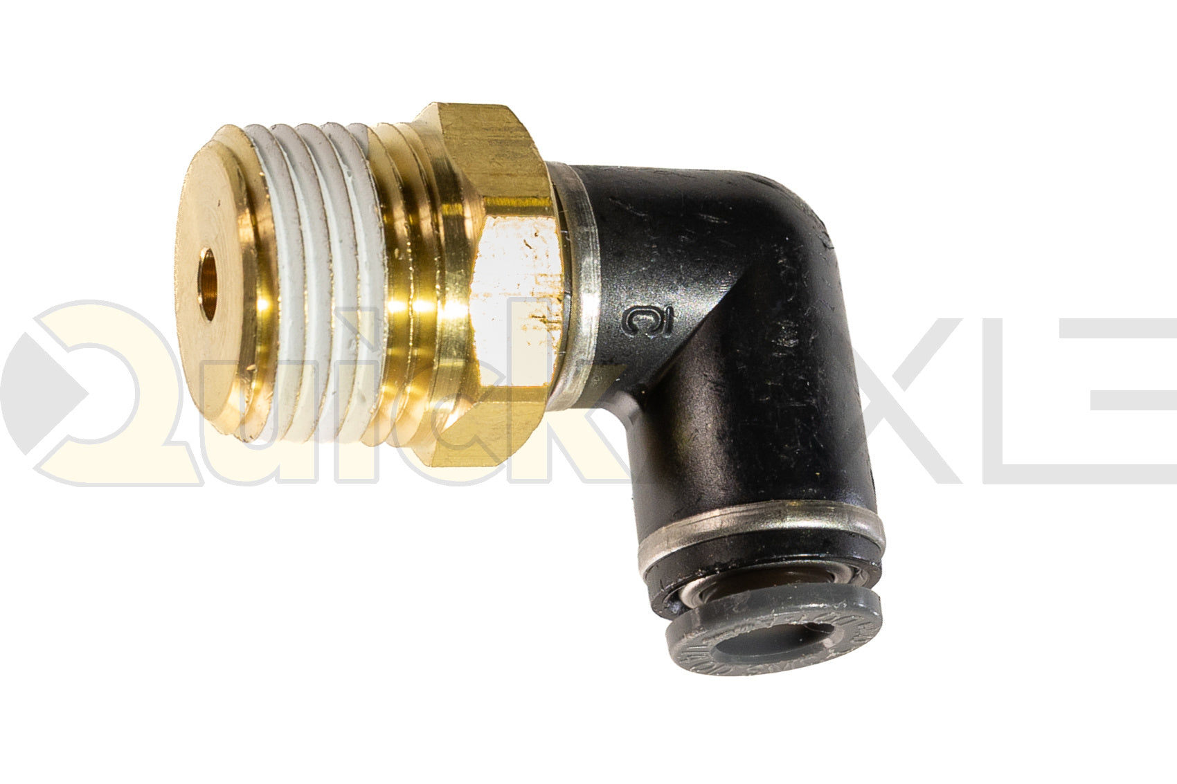 SMC 90-Degree Elbow, 3/8 MNPT x 1/4 PTC KV2L07-36S