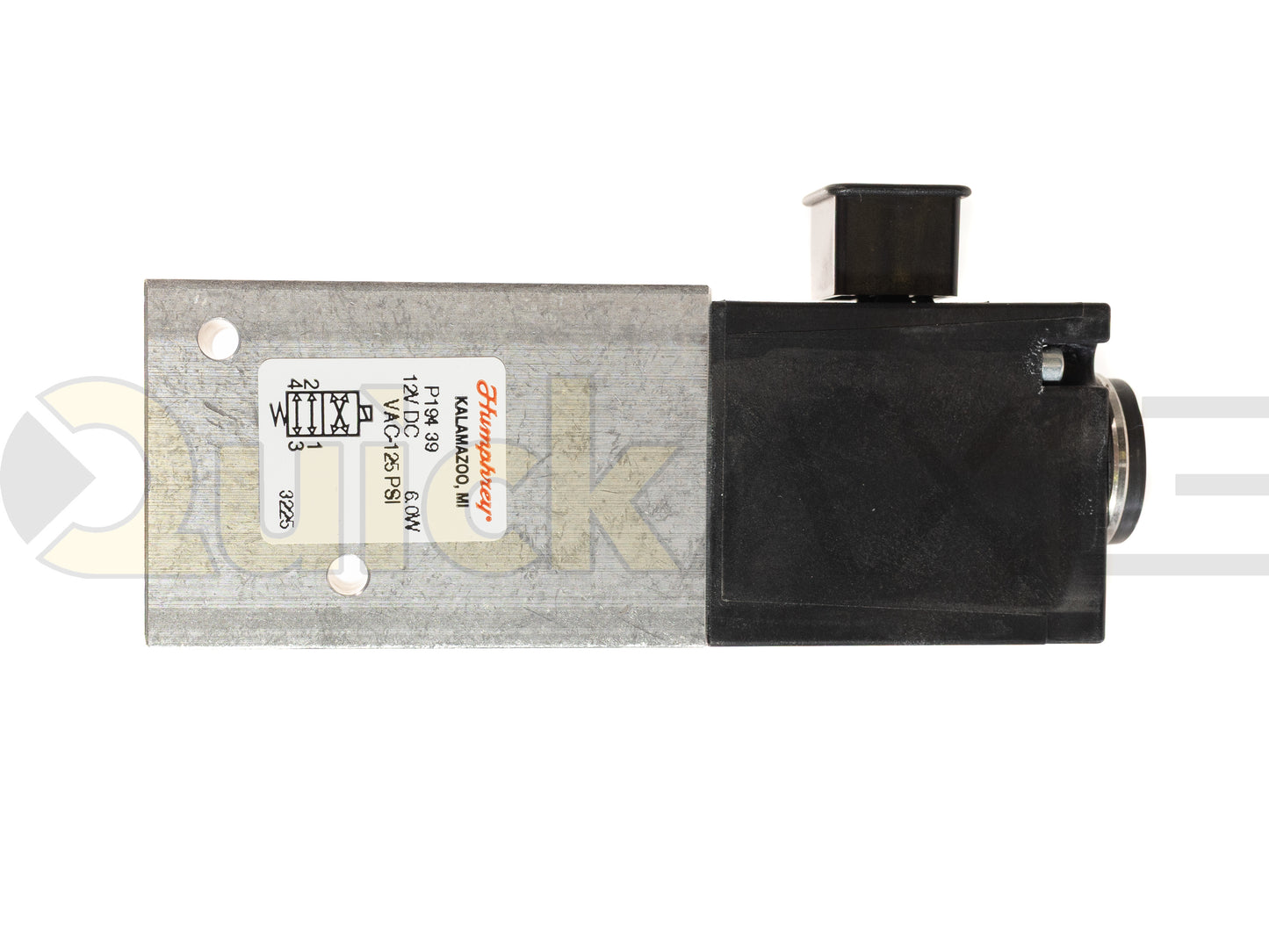 Humphrey 4-Way 12V Solenoid Valve P1943912VDC