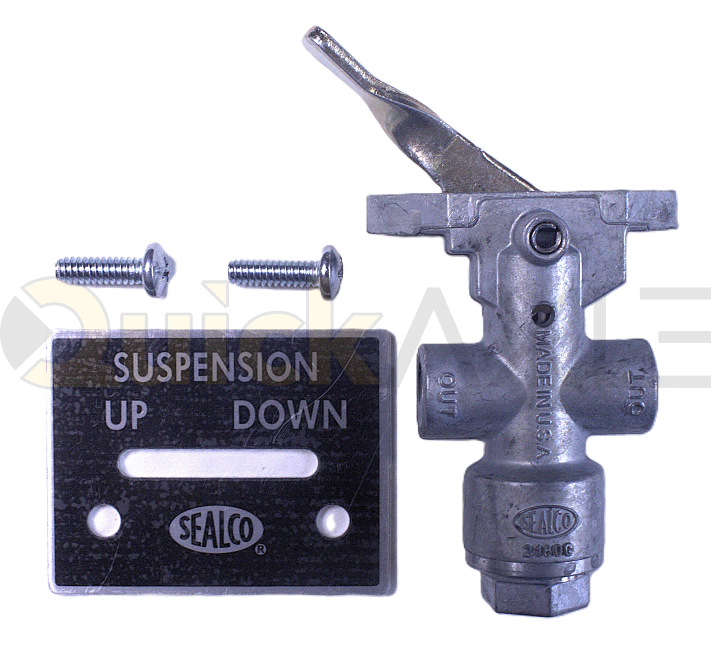 Manual 3-Way Toggle Control Valve - Sealco 110301, 1/8" NPT - 1231681B001