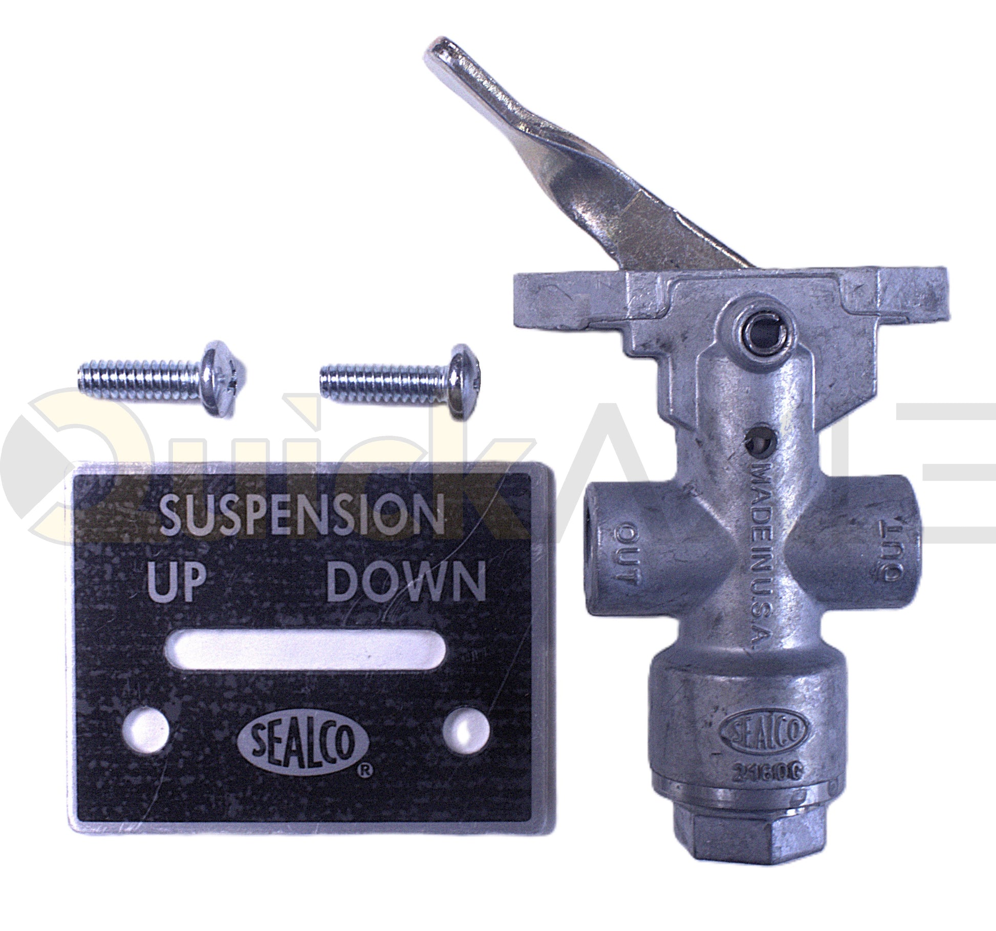 Manual 3-Way Toggle Control Valve - Sealco 110301, 1/8" NPT - 1231681B001