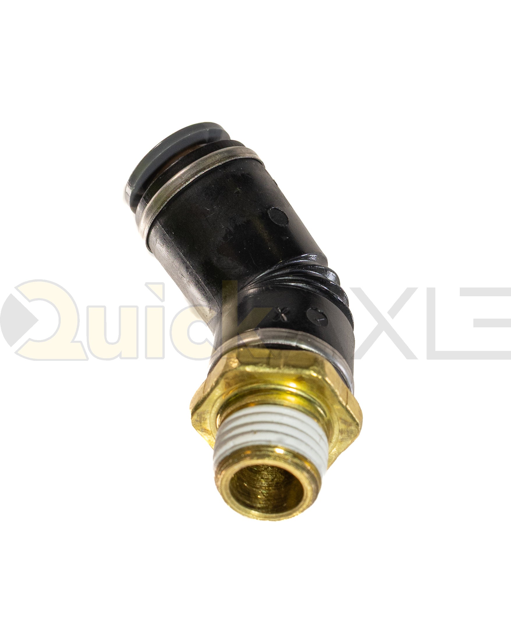 SMC 45-Degree Elbow, 1/4 MNPT x 3/8 PTC KV2K11-35S