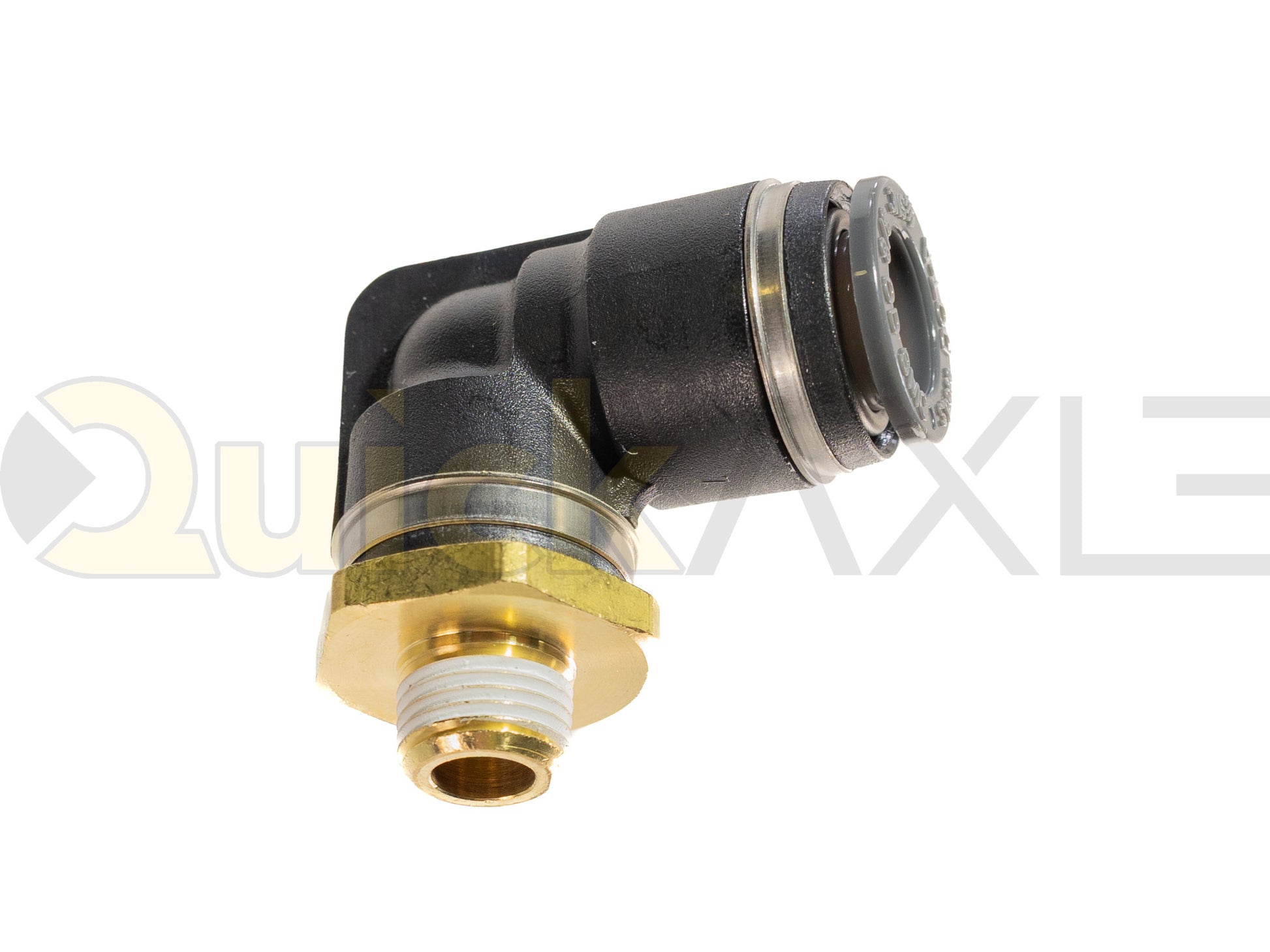 SMC 90-Degree Elbow, 1/8 MNPT x 3/8 PTC KV2L11-34S