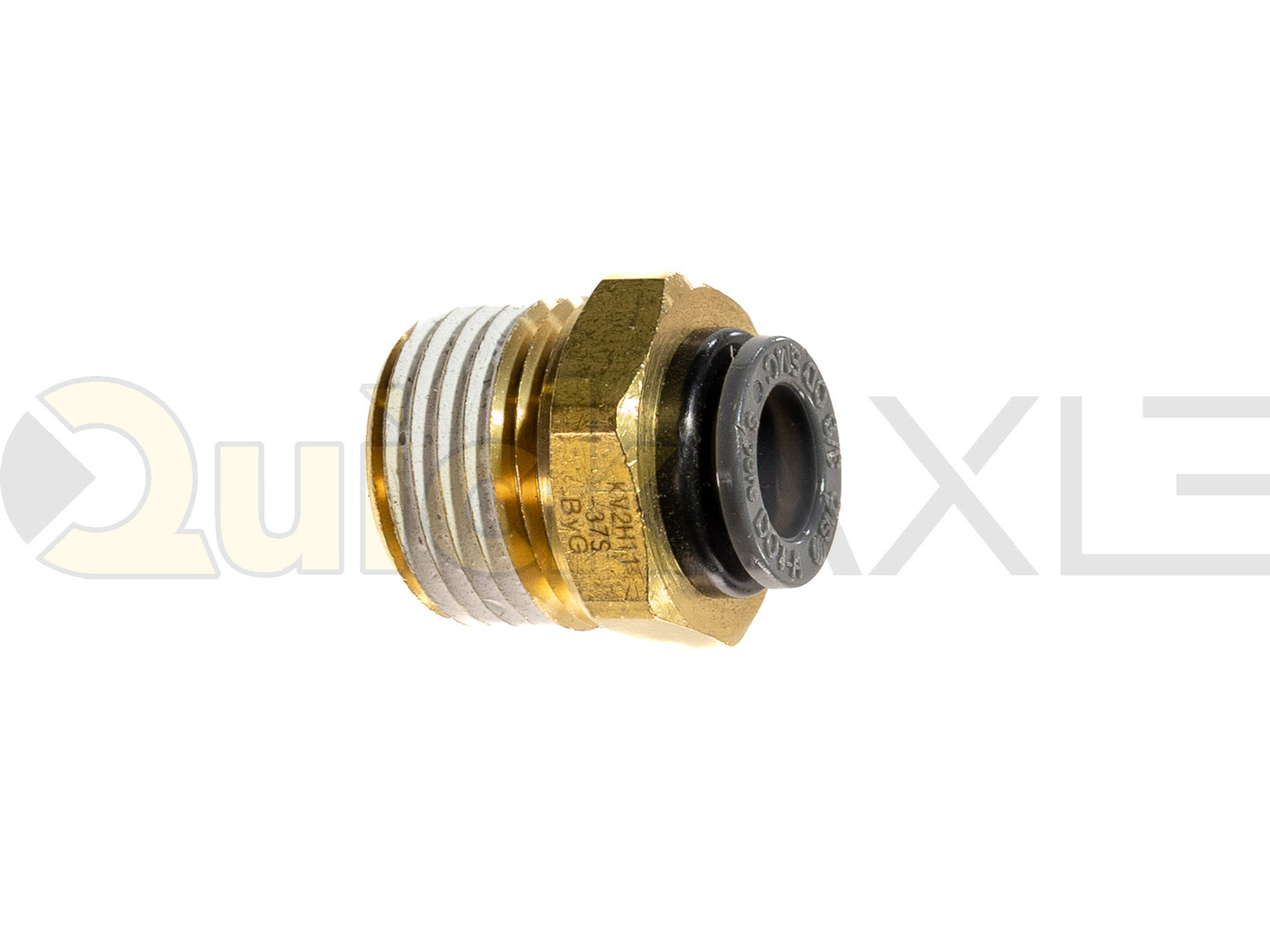 SMC Male Connector, 1/2 MNPT x 3/8 PTC KV2H11-37S