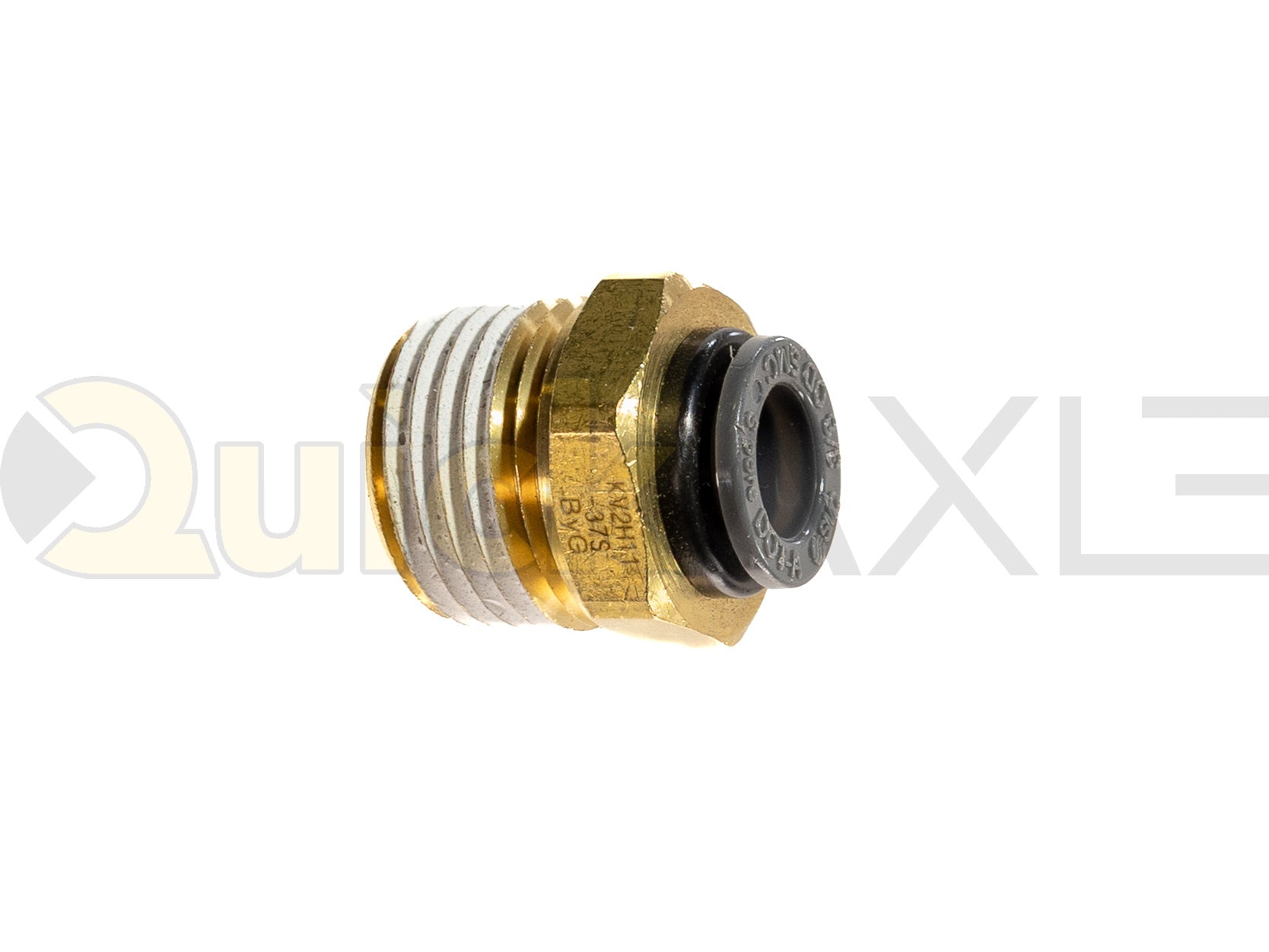 SMC Male Connector, 1/2 MNPT x 3/8 PTC KV2H11-37S