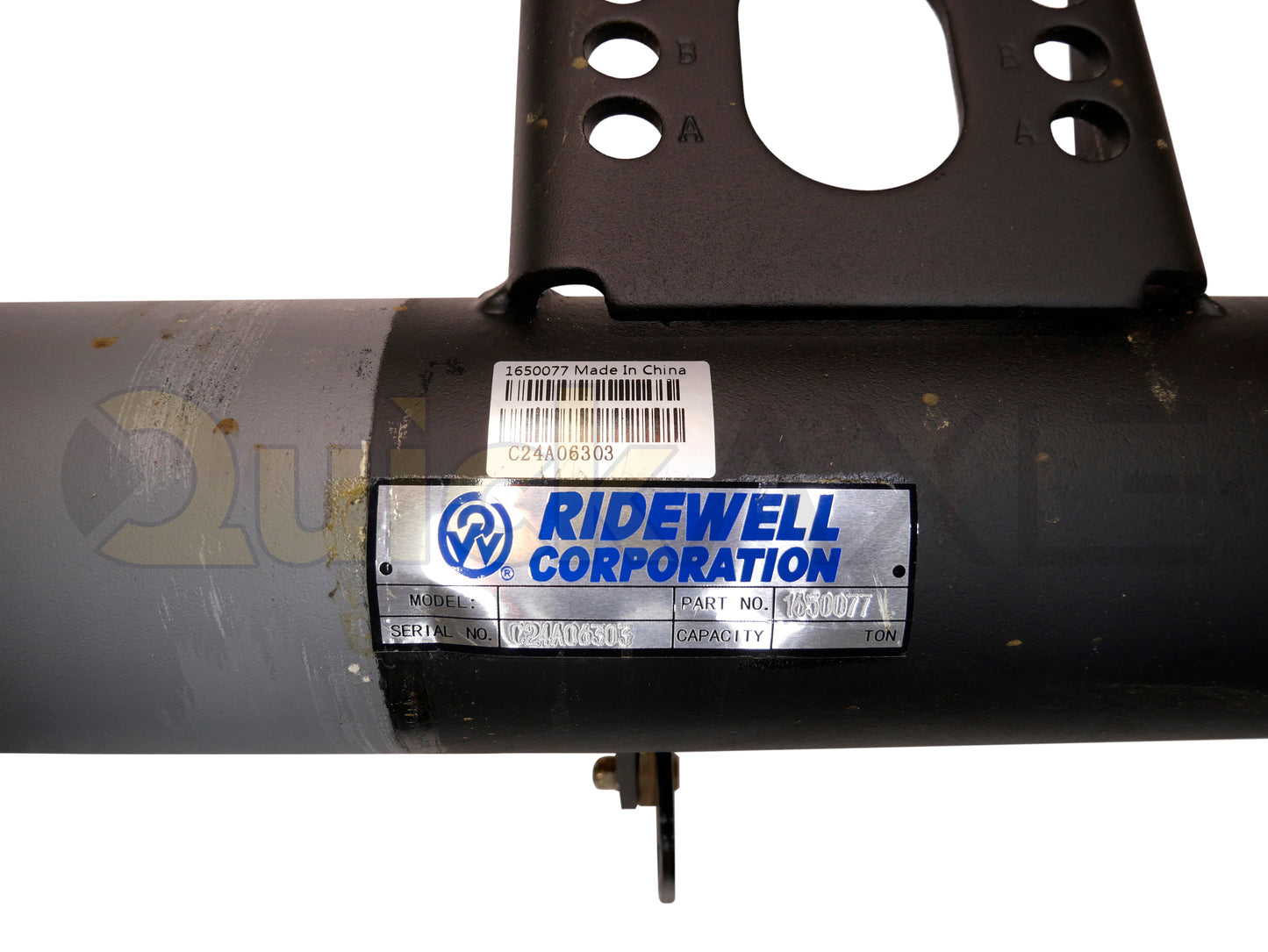 Drum Brake Axle, 77.5 Axle Track, 12.25"x7.5" Brakes, 23k Beam, Straight With 5 in Dia and N Spindle