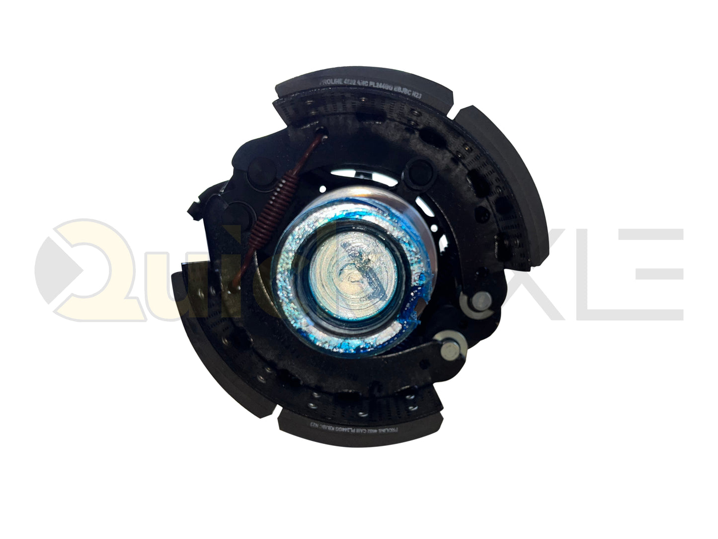Drum Brake Axle, 77.5 Axle Track, 12.25"x7.5" Brakes, 23k Beam, Straight With 5 in Dia and N Spindle