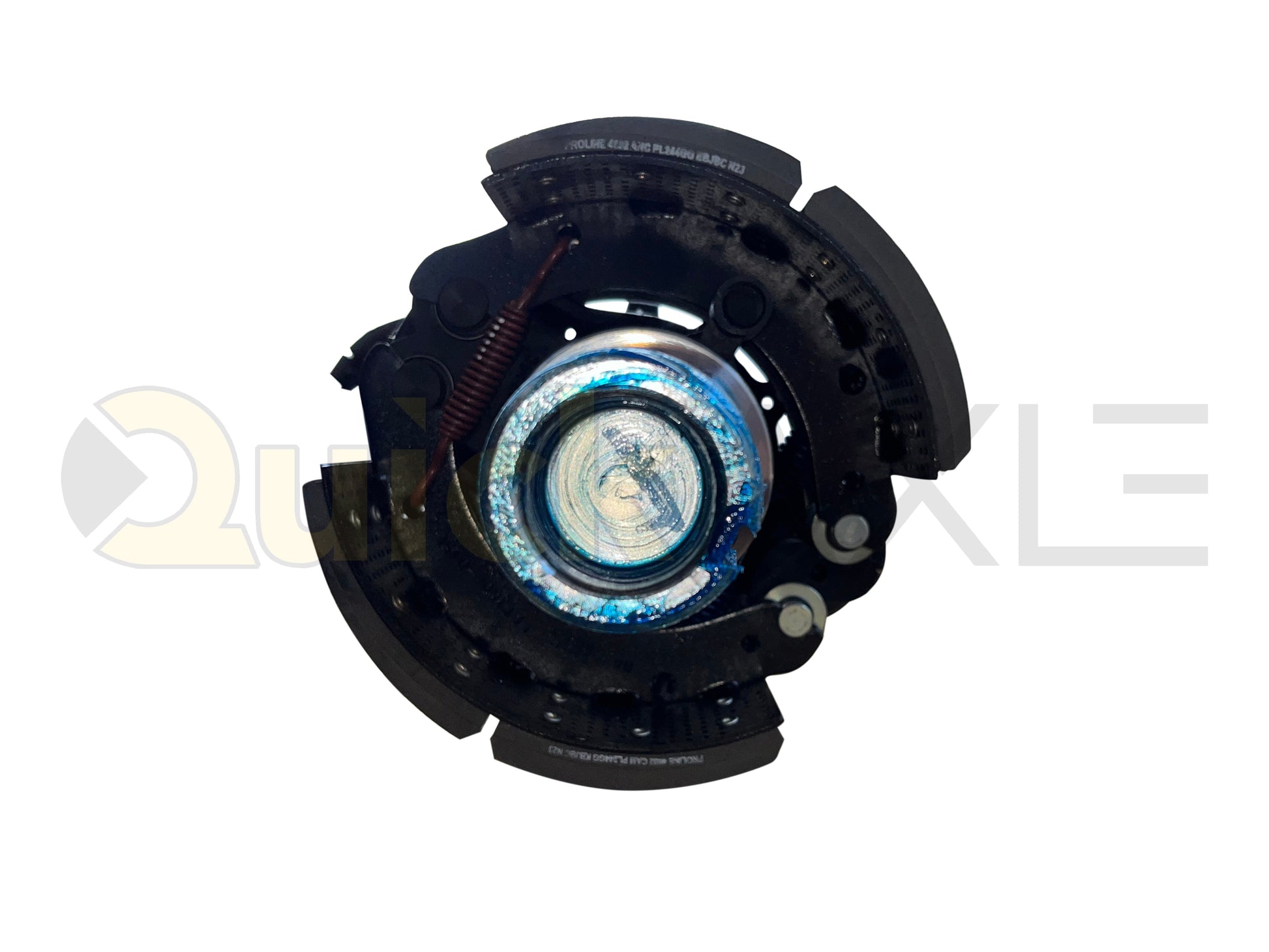 Drum Brake Axle, 77.5 Axle Track, 12.25"x7.5" Brakes, 23k Beam, Straight With 5 in Dia and N Spindle