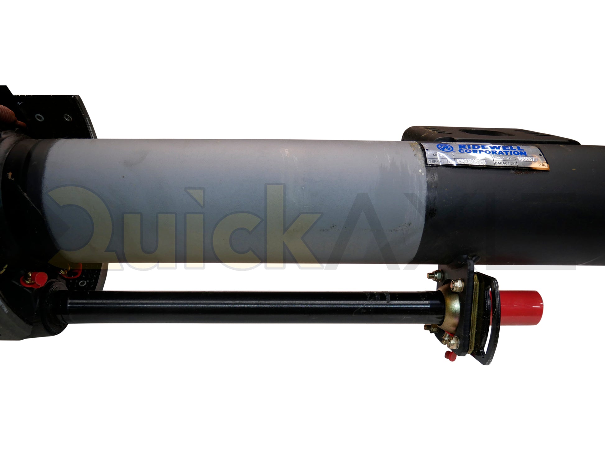 Drum Brake Axle, 77.5 Axle Track, 12.25"x7.5" Brakes, 23k Beam, Straight With 5 in Dia and N Spindle